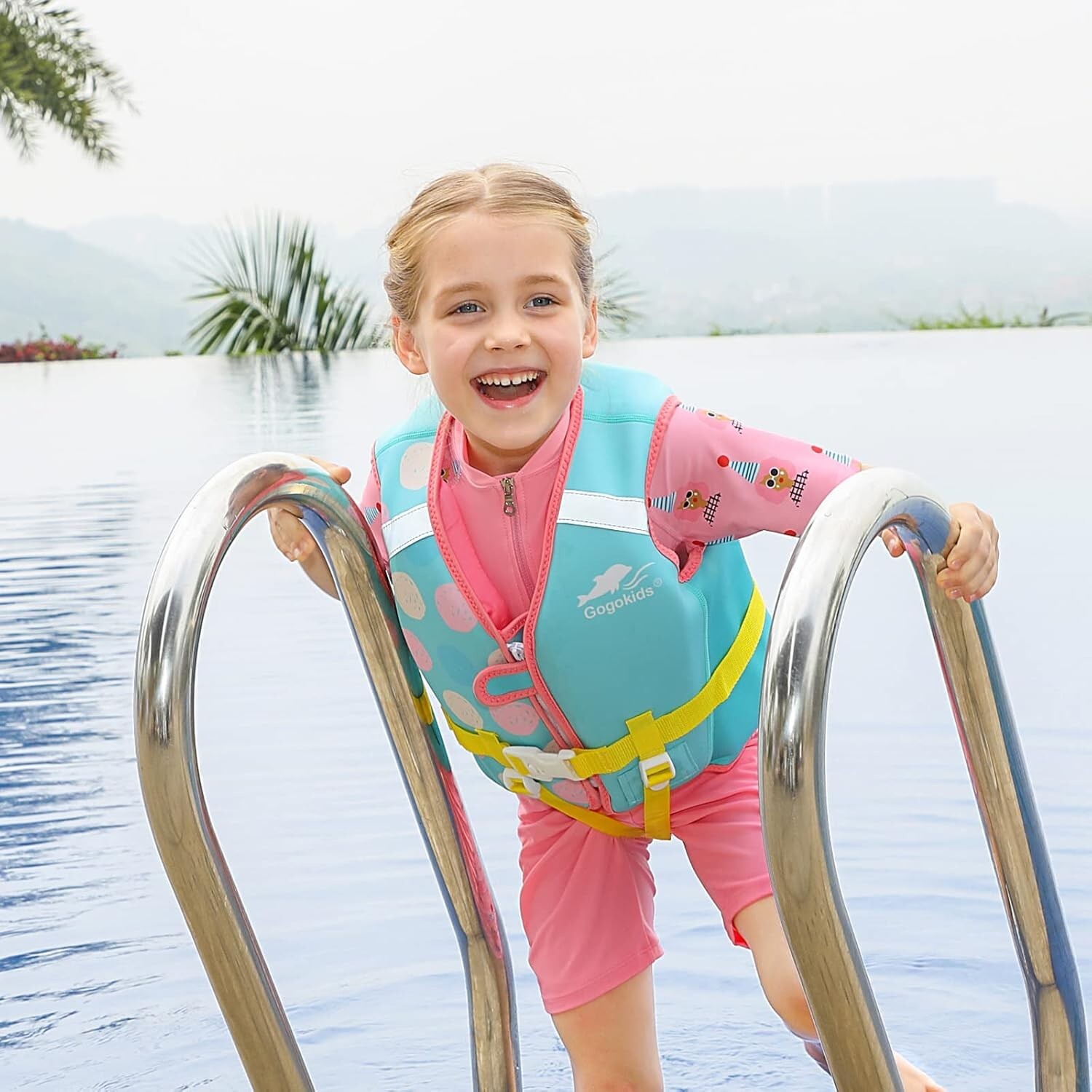 Gogokids Kids Swim Vest Float Jacket for 29-33 lbs 2-3 Years – Toddler/Small