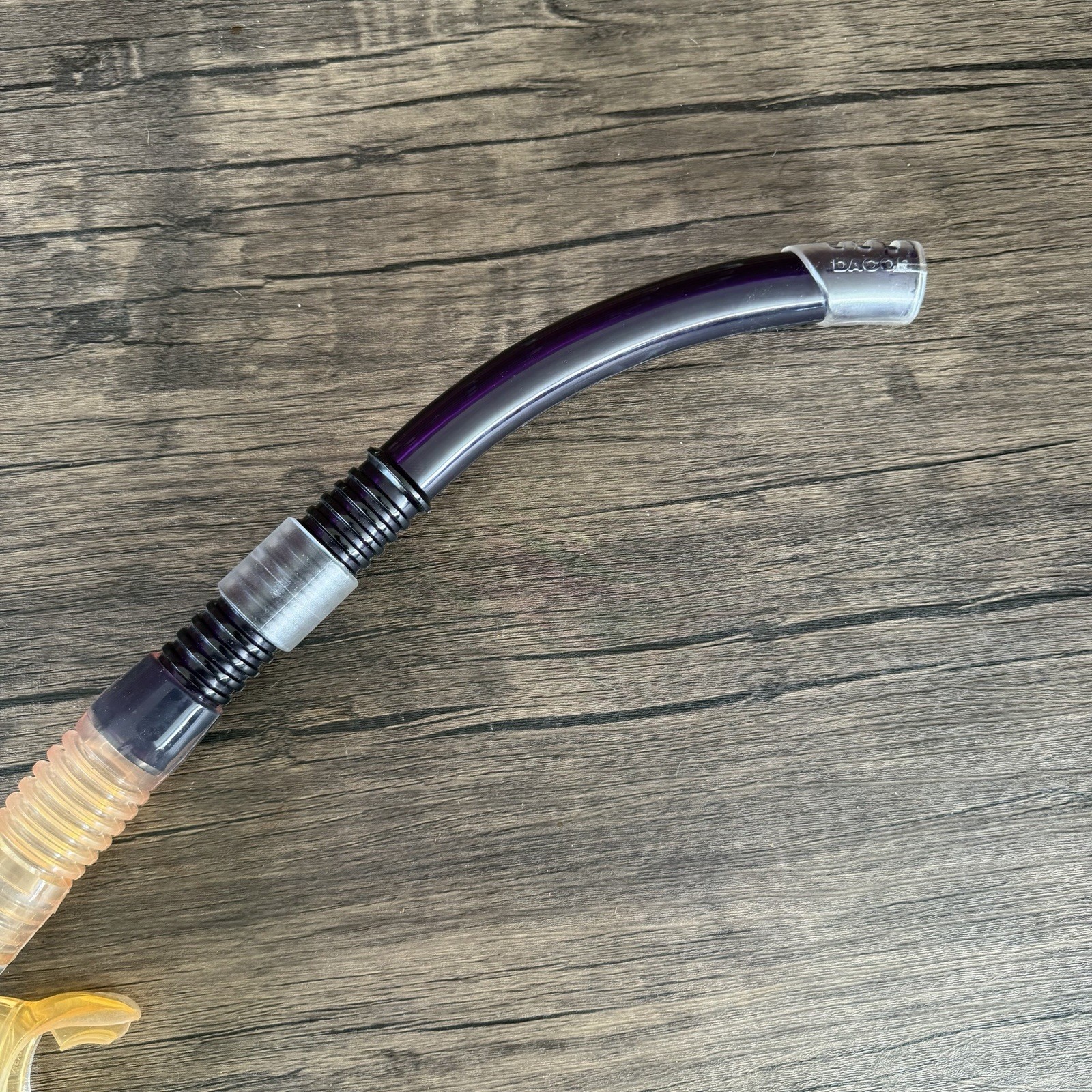 Dacor Flex VTG 1990’s Scuba Dive Snorkel Purple