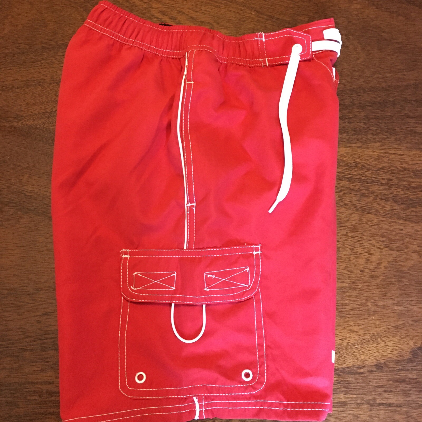 Men’s BLARIX Lifeguard Swim Red X-small Board Shorts Brand New Tags XS Lined New