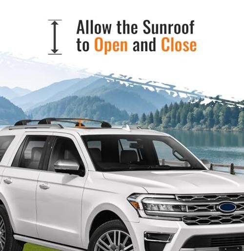 300lbs Roof Rack Cross Bars Compatible with Ford Expedition/Max 2018-2026 &