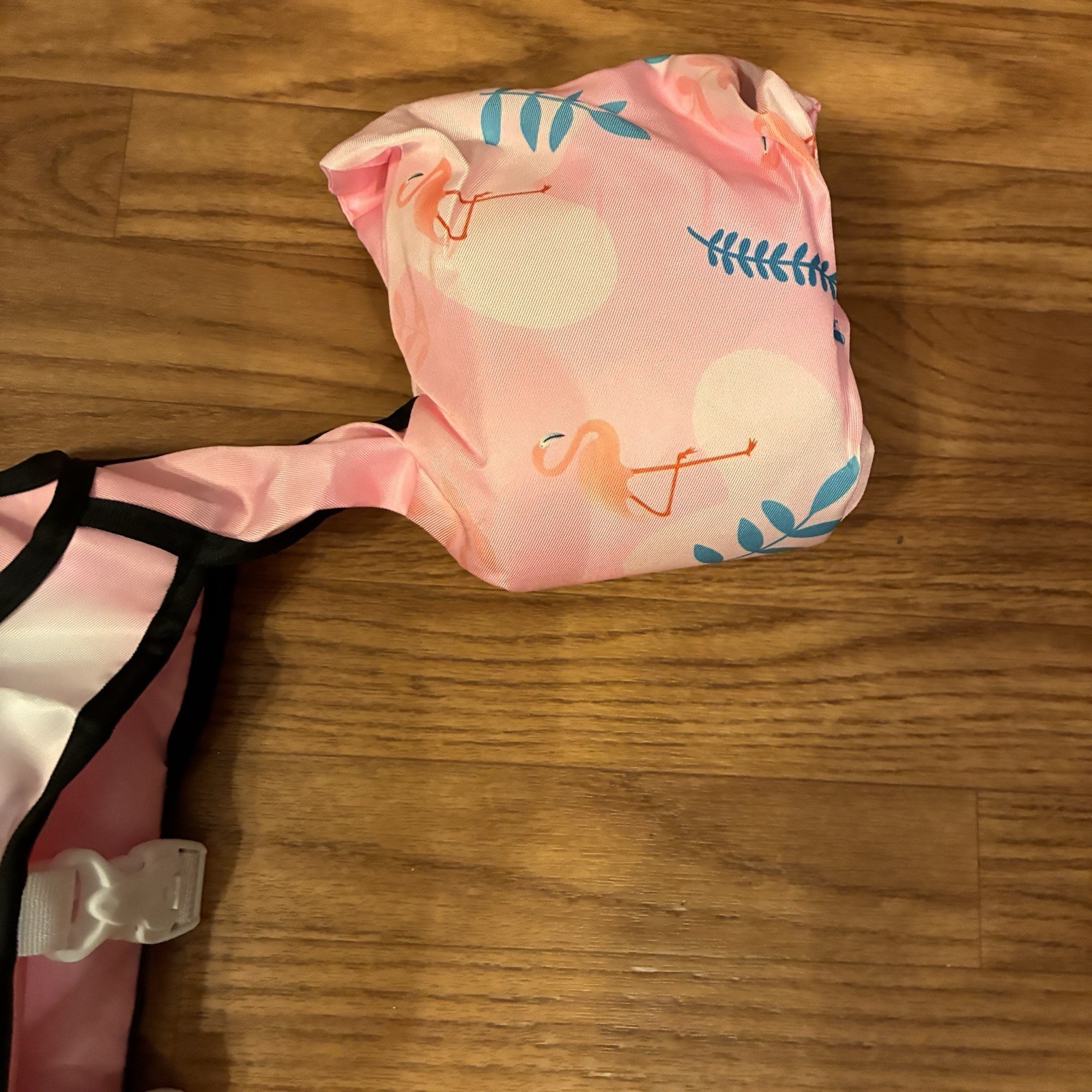 New Little Girls Life Jacket With Arm Floats For 30-66 Pounds 2-6 Years Old Pink