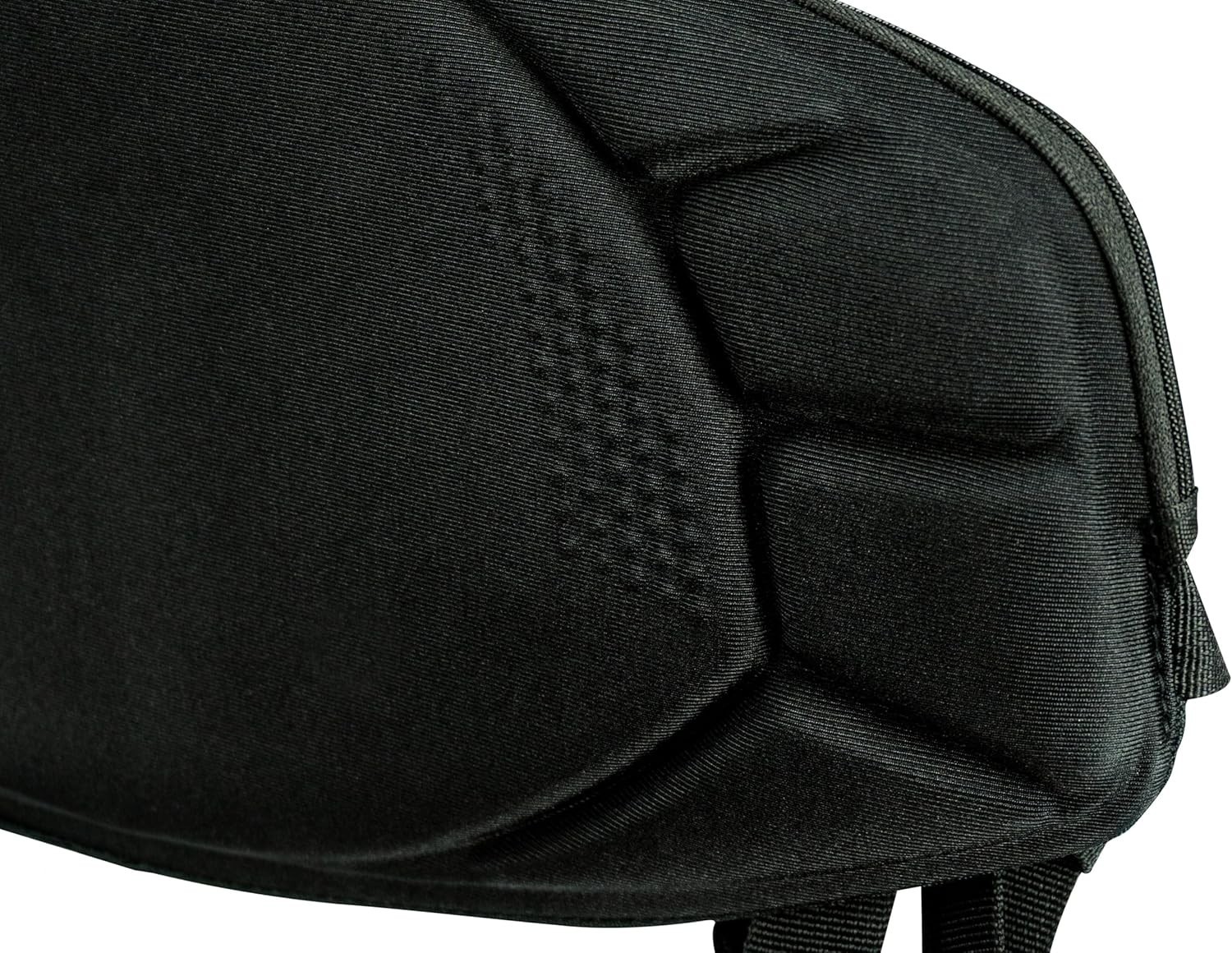 Durable Nylon Kayak Seat with Water Repellent Cushion for Adults, Black