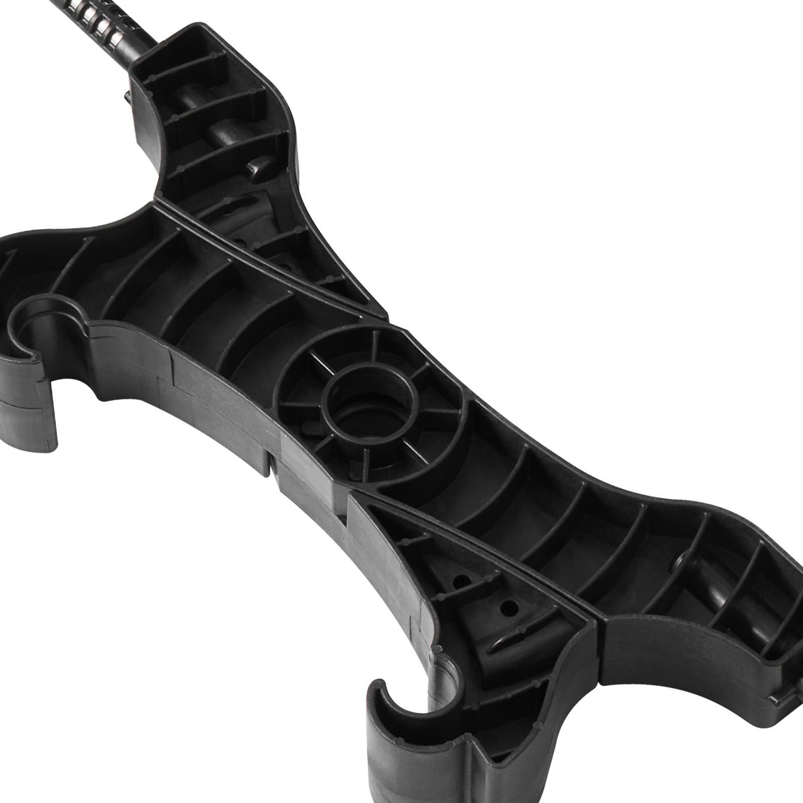 Foldable Kayak Cart, 300 lbs, 10″ Solid Rubber Tires, Ratchet Strap