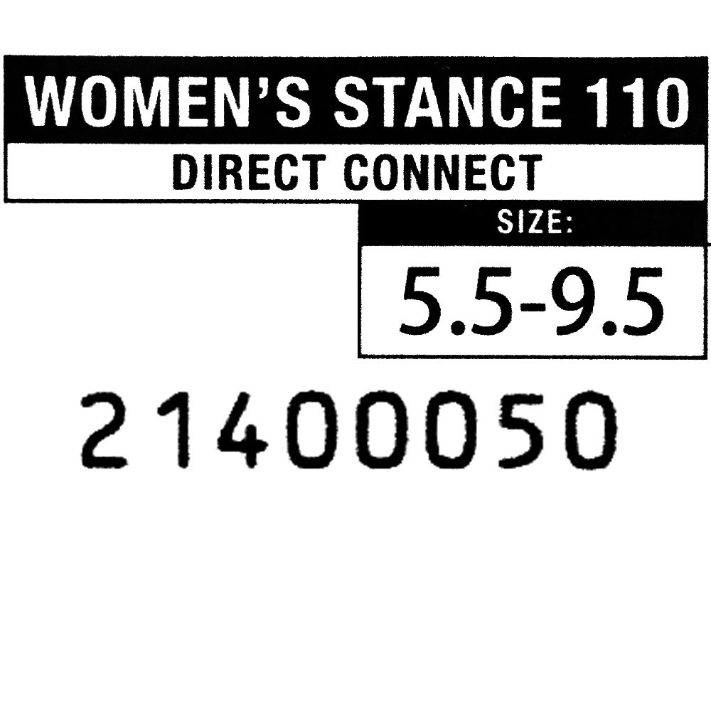 HO Sports Boat Water Ski Boot 21400050 | Stance 110 Front W 5.5 – 9.5