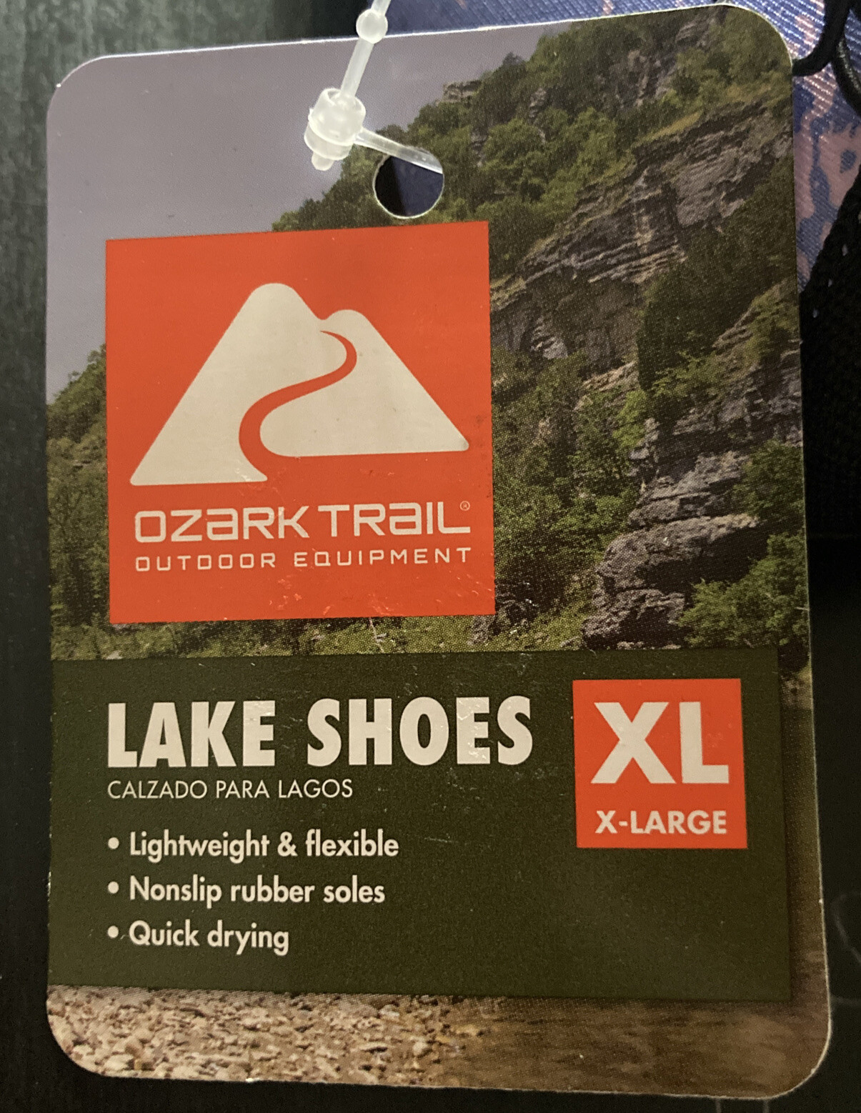 Ozark Trail Flexible Water Lake Shoes, Unisex XL Size 13-14, Purple NWT