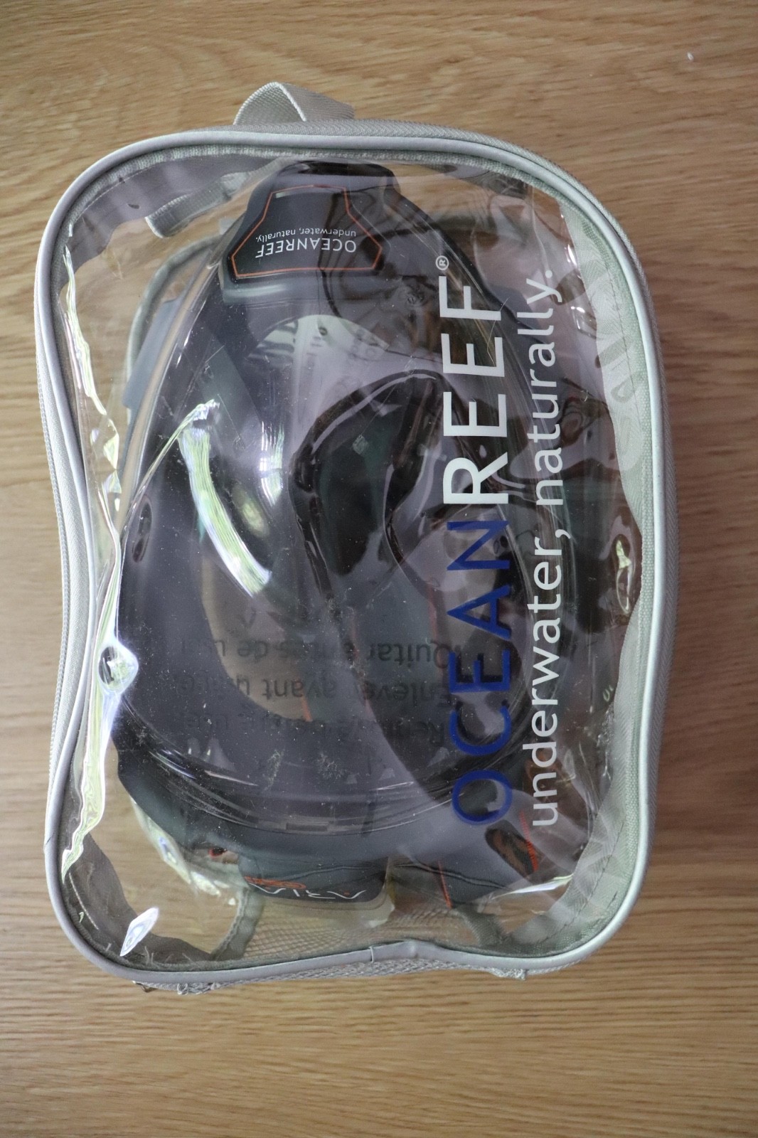 NEW OCEAN REEF 110 ARIA FULL FACE SNORKELING MASK MEDIUM/LARGE BLACK