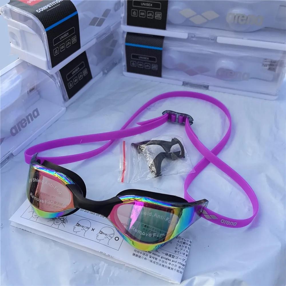 Professional Racing Swimming Goggles Anti Fog UV400 Waterproof Competition Train