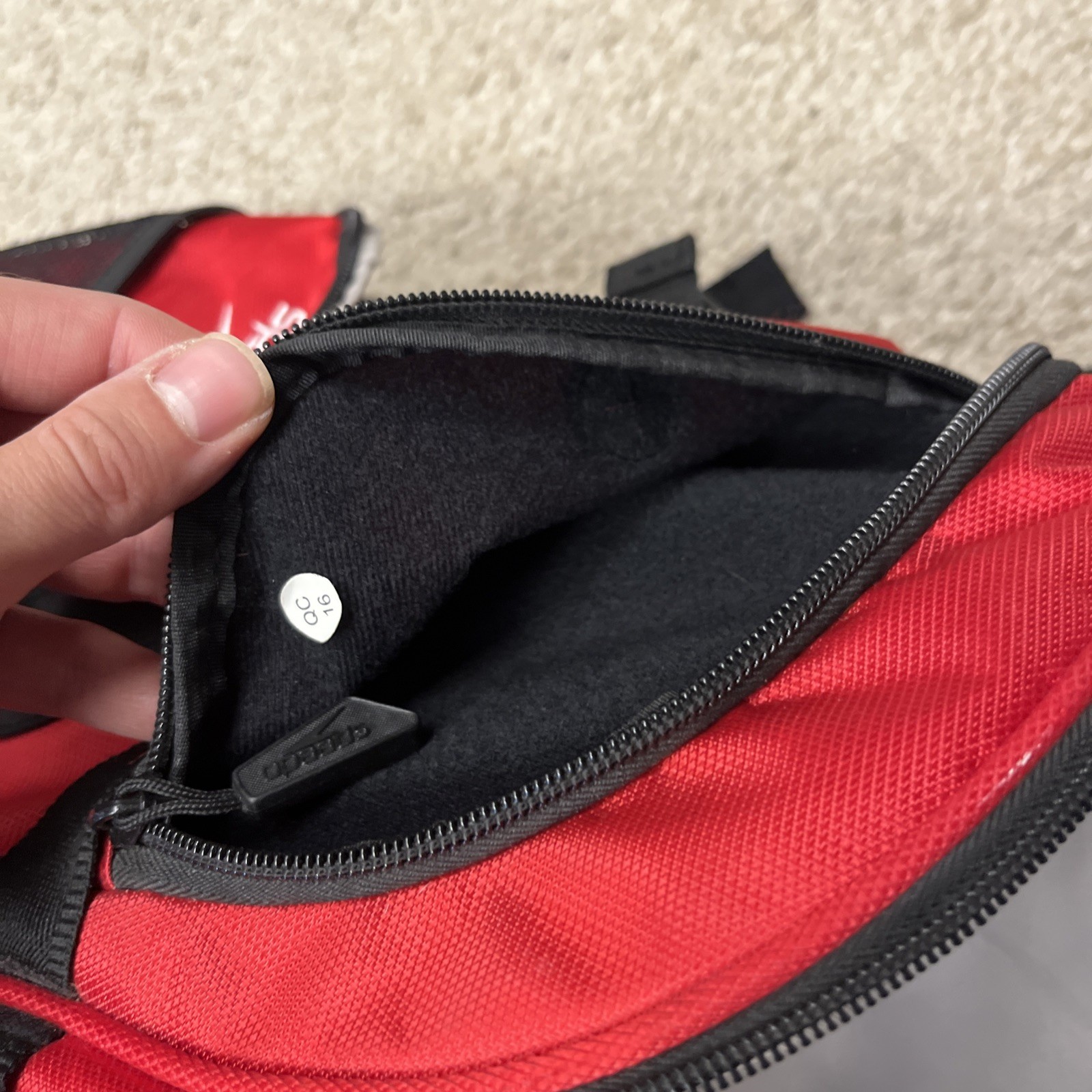 Speedo 35L Teamster Large Swim Backpack Red with Dirt Wet Compartment