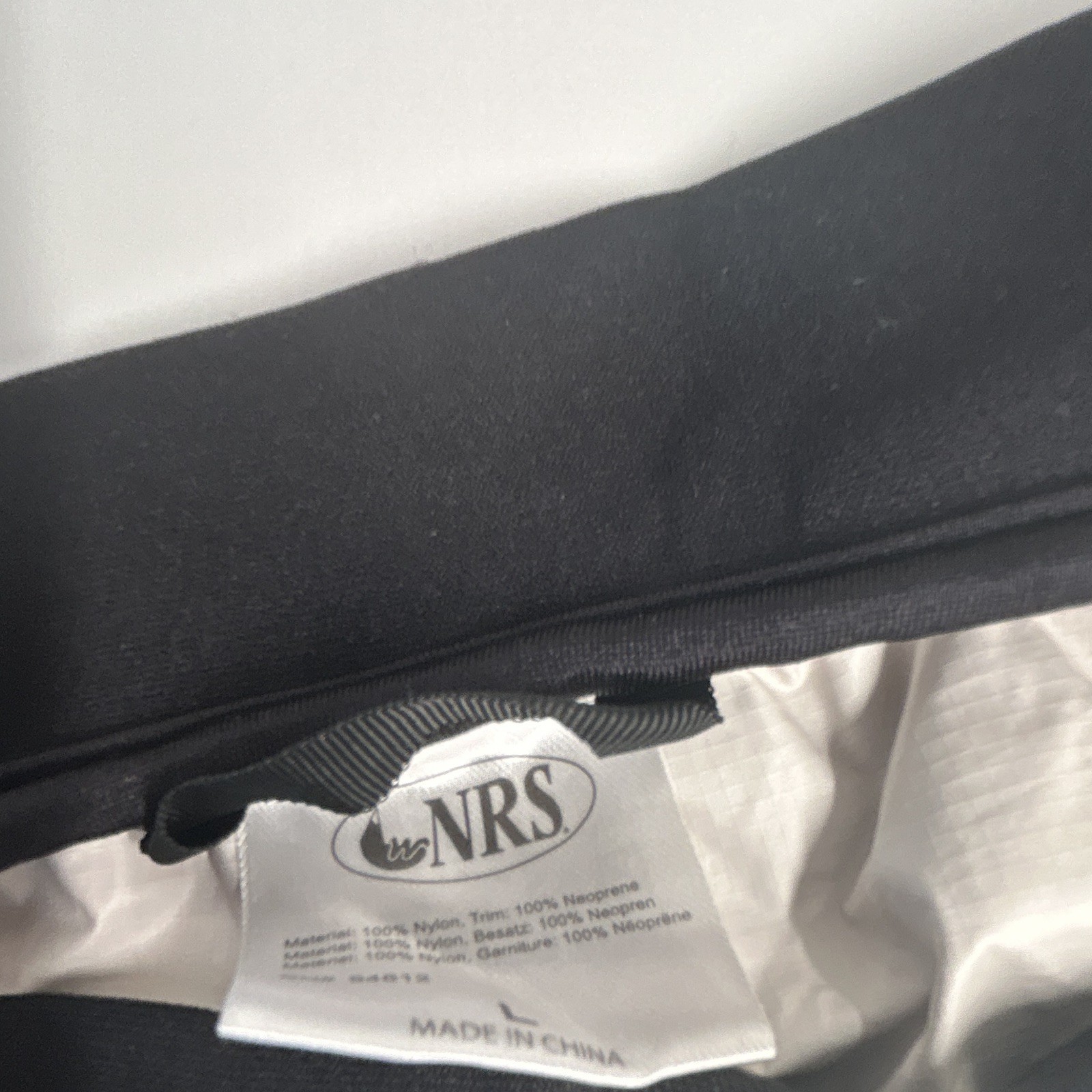 NRS Black/Gray Drysuit Pants Size L Large
