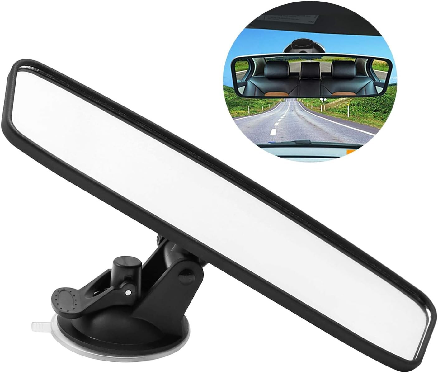 Boat Rear View Mirror Marine Nautical Safety Water Ski Boat Mirror Dashboard New