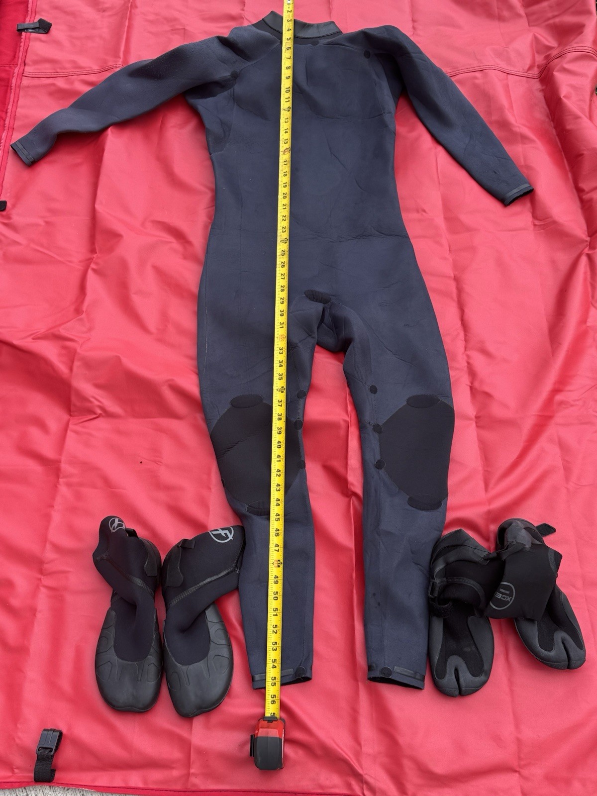 Hyperflex 4/3mm Greenprene Men’s Chest Zip Full Wetsuit.