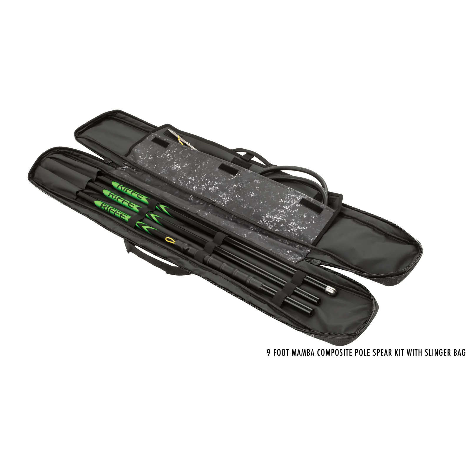 Riffe Mamba Composite 3-Piece Pole Spear – 9 Foot