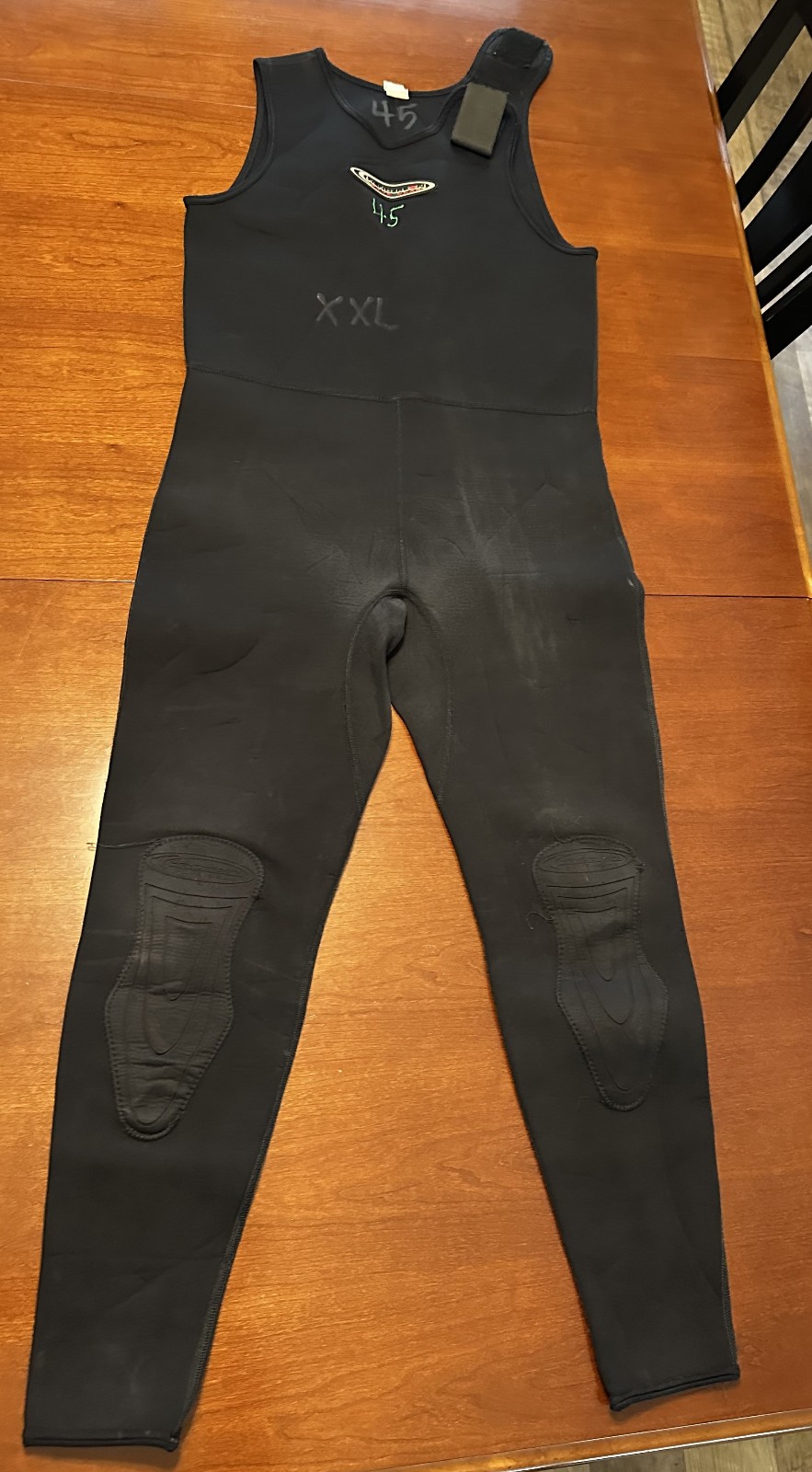 Wet Suit Men’s Bib Overalls Farmer John XXL Henderson Divewear 2-3 mm Sleeveless