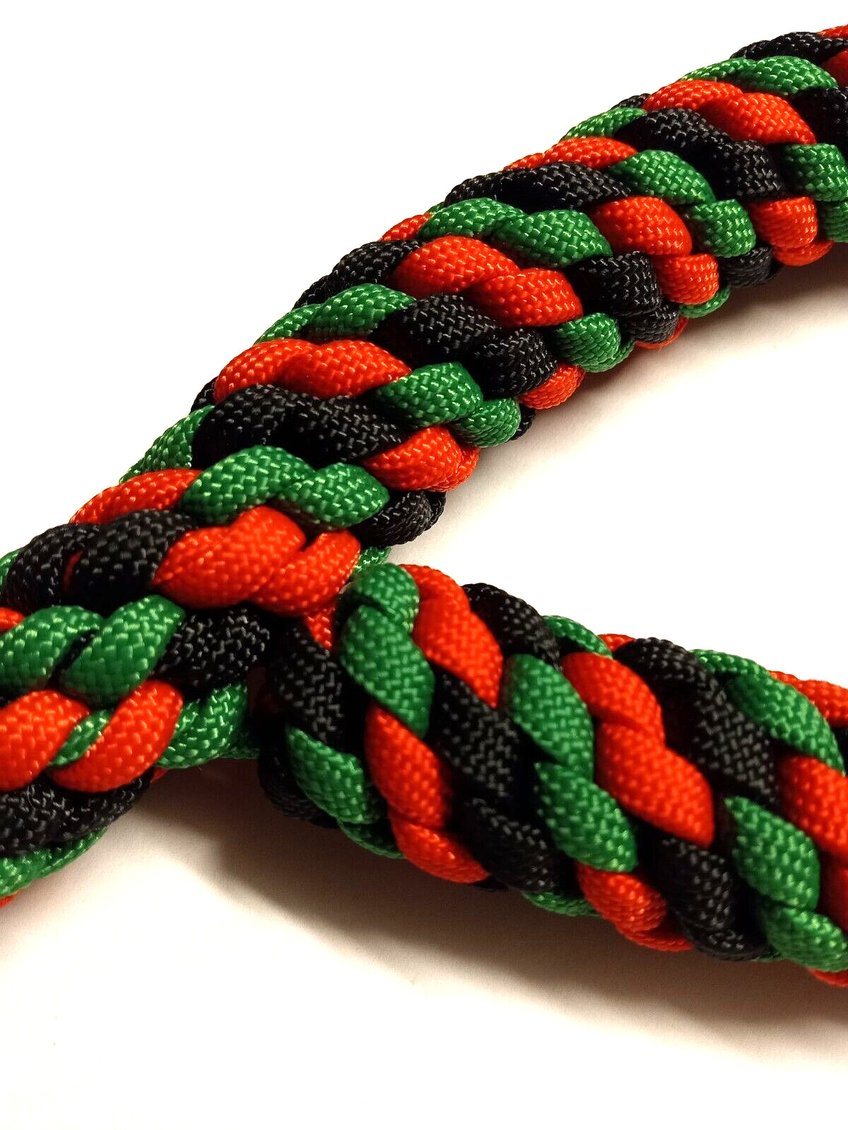 Kayak Braided Neon Orange Paracord Tow Lead Lanyard Utility Leash Accessory 21″