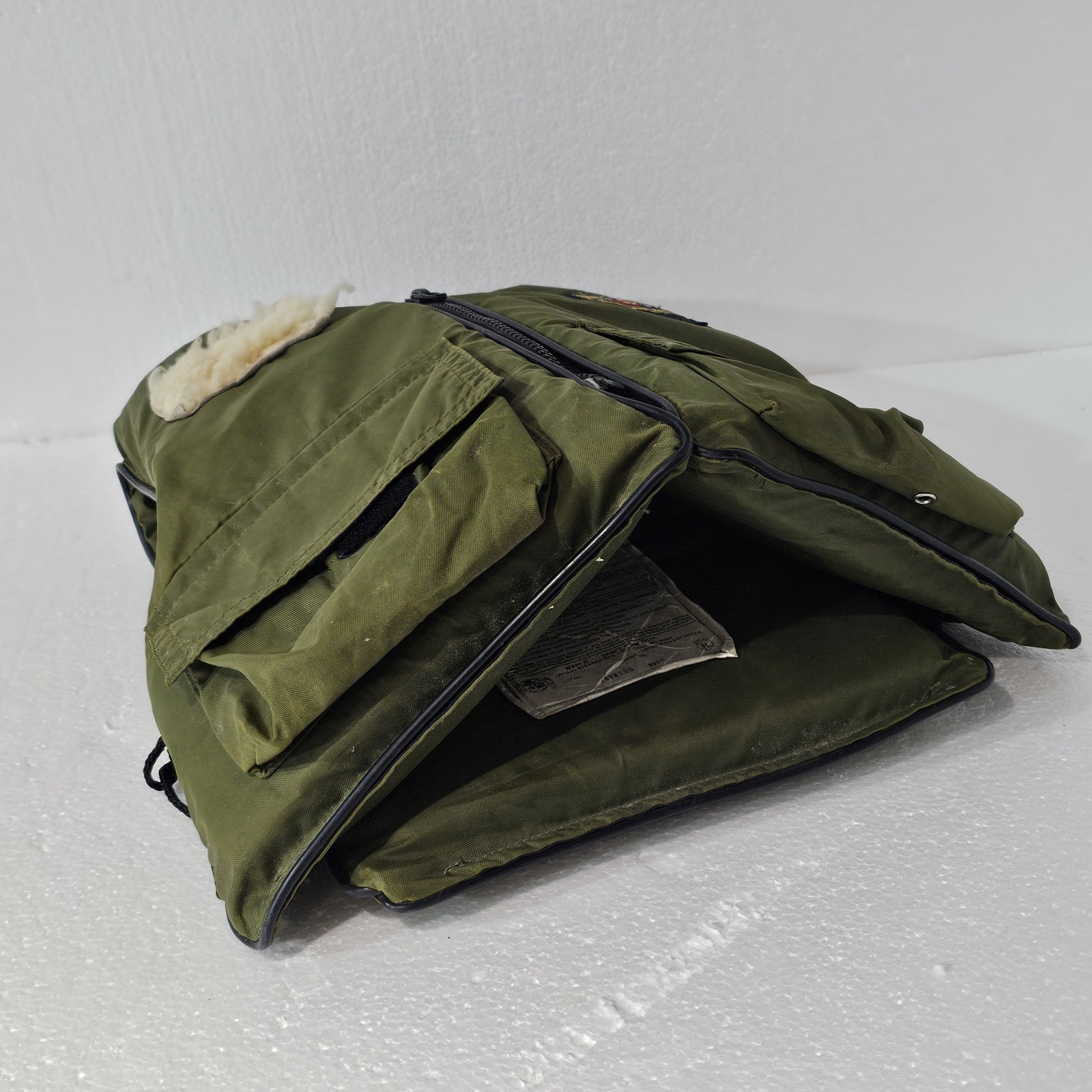 VINTAGE Stearns Youth Life Jacket Fishing Vest Green M 50-90 Pounds *Made USA*