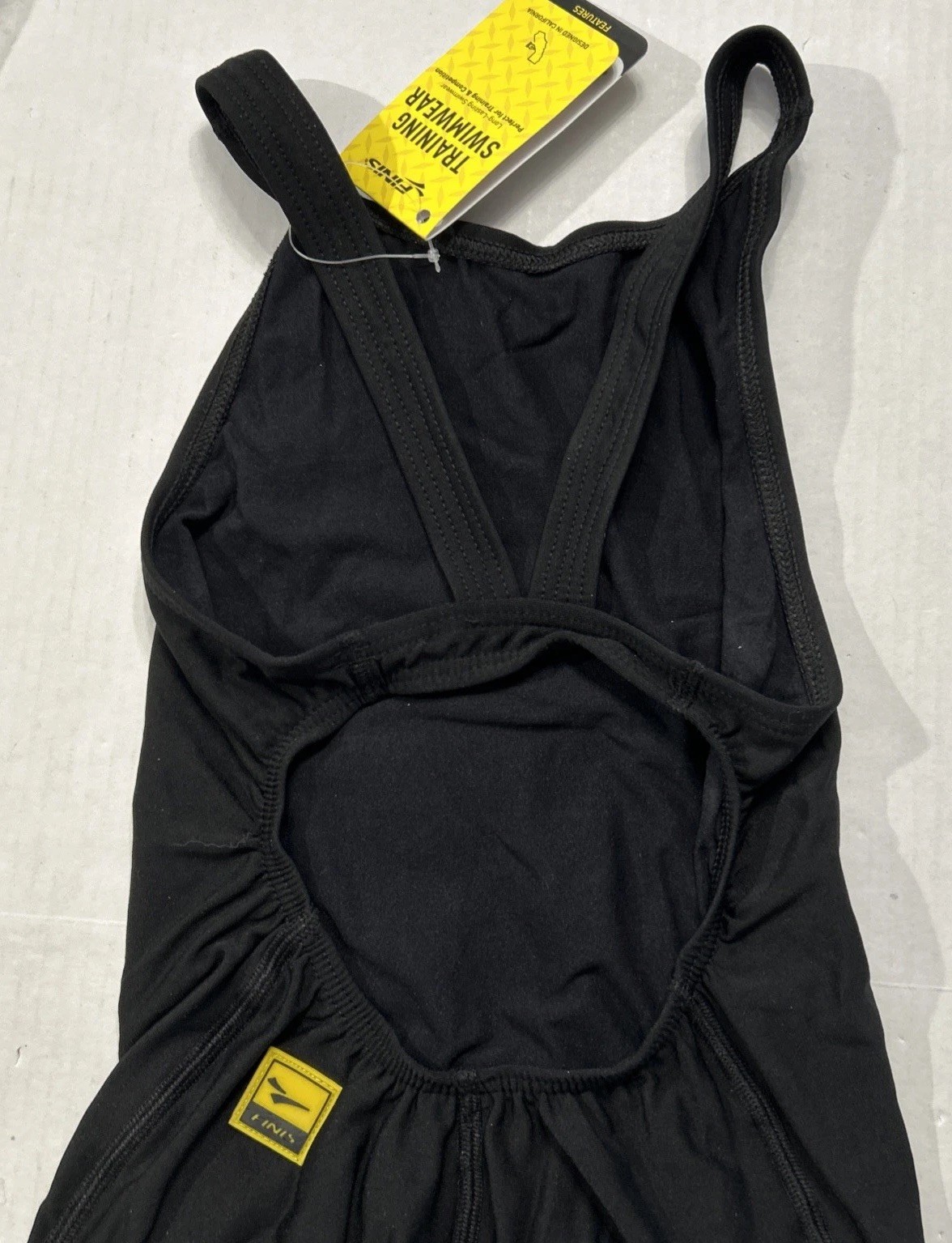 NWT Finis Hydrospeed Bladeback Women’s Race Suit Size 26 Black
