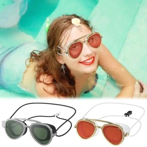 Swimming Goggles Anti Fog UV Protection Wide View Leakproof Adult Unisex