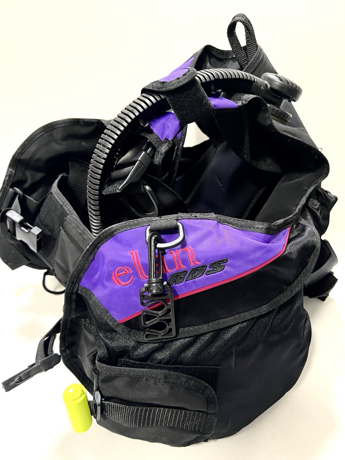 NEW AquaLung Elan SCUBA Diving Buoyancy Compensator (BC) Vest Small Orig Owners