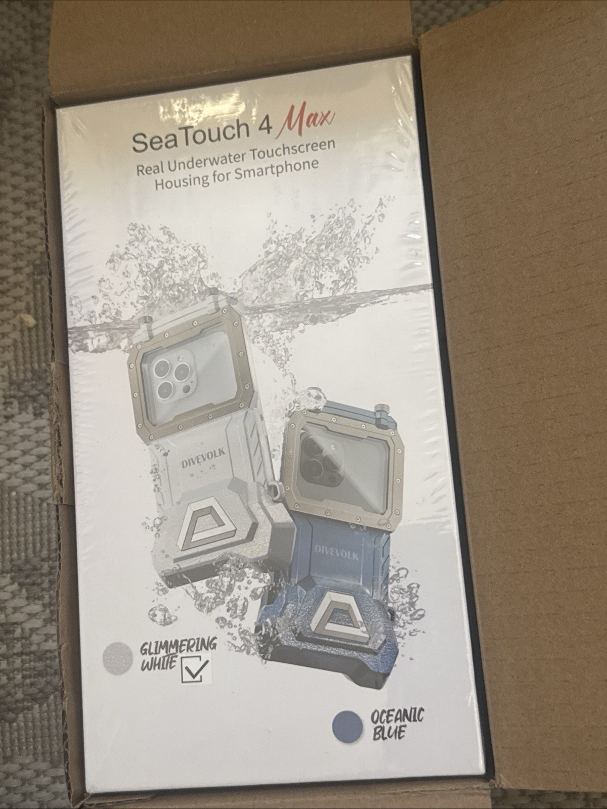 DIVEVOLK SeaTouch 4 Max Underwater Smartphone Housing – iPhone 12/13/14/15/16
