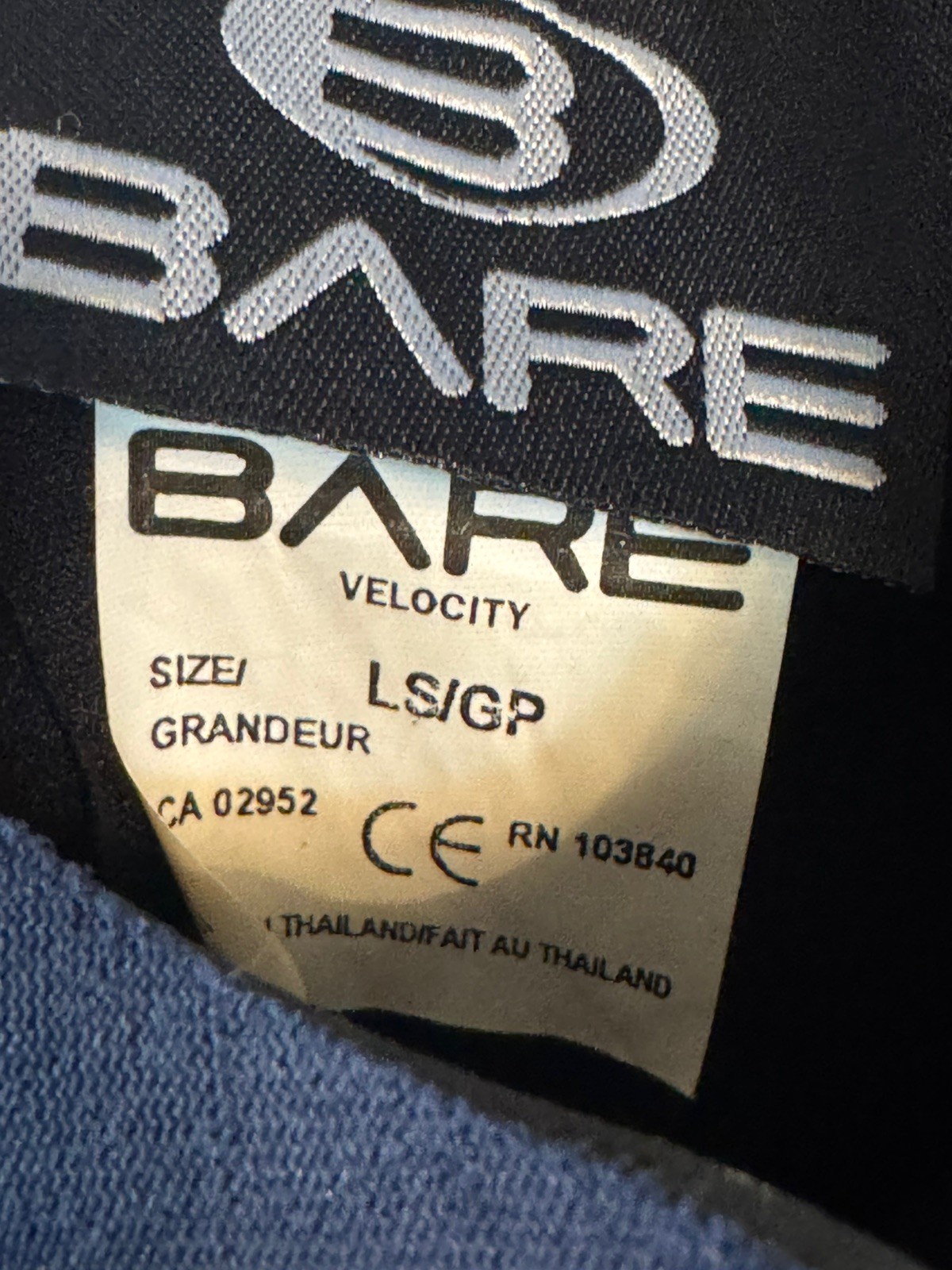 BARE velocity Full Length Wetsuit Men’s large Short 2/3mm Progressive Stretch