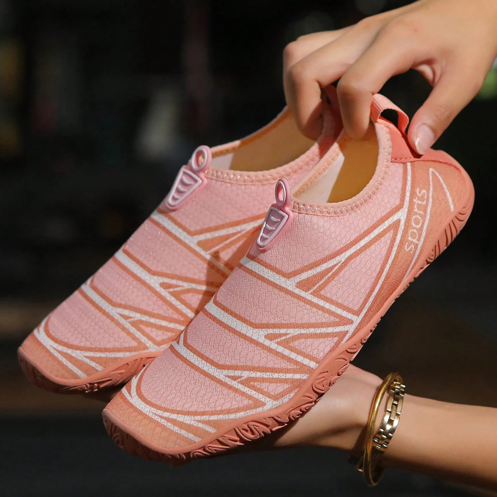 Womens Water Shoes Aqua Socks Non-Slip Barefoot Beach Swim Surf Yoga Pool River
