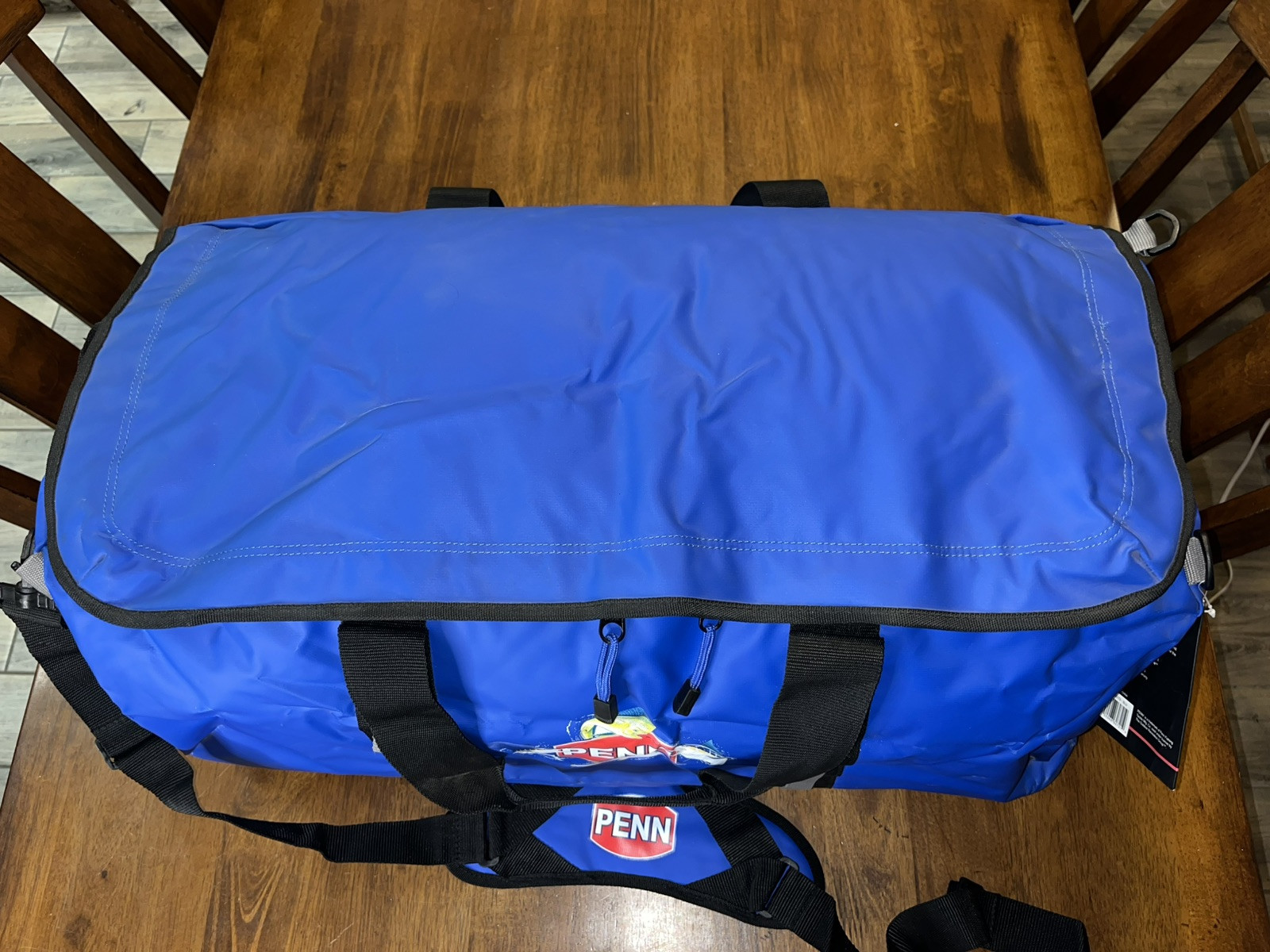 Penn XL Boat Fishing Tackle Bag Blue PND001DI-BLU 28.1”, Brand New w/ Tags