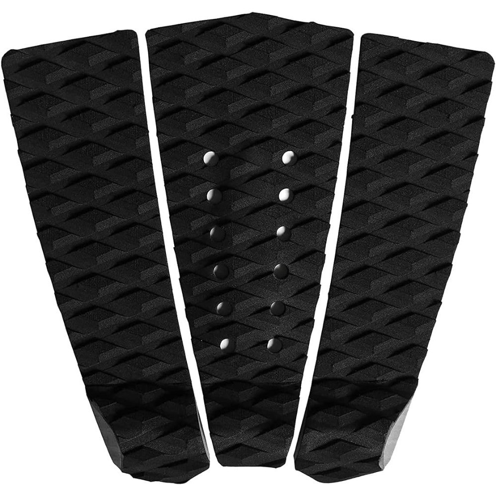 3-Piece EVA Surfboard Traction Pad, Deck Pad with Kicker for Boards | Traction