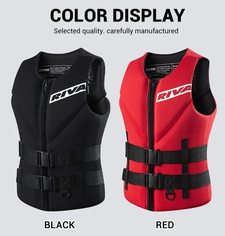 Adult Life Jacket Vest Kayak Wakeboard Ski Surf Water Sports Rescue Boat