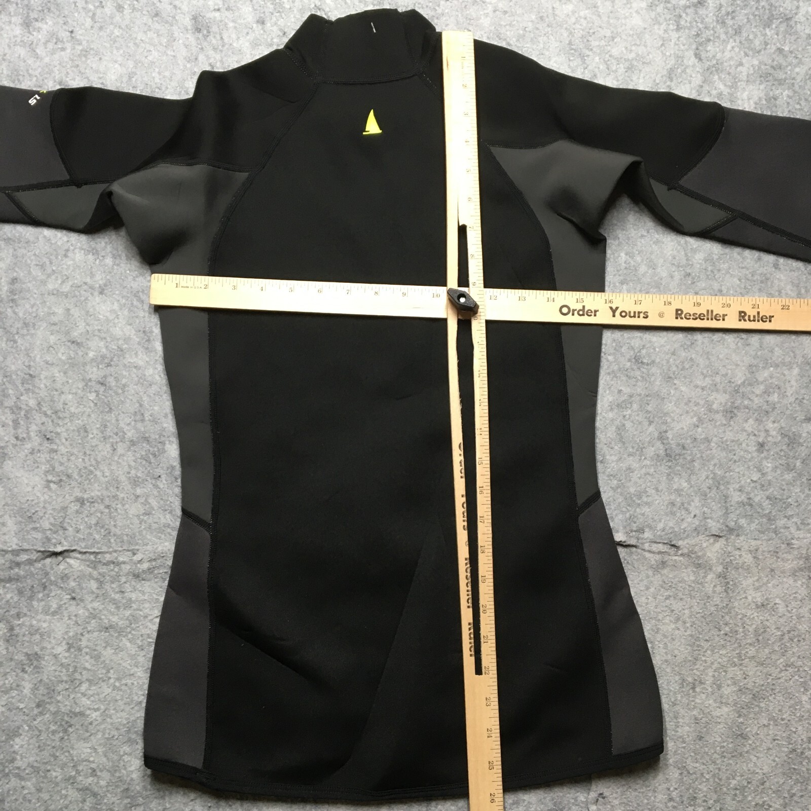MUSTO Foiling Thermocool 1.5 Neoprene Top Womens 10 US-6 Black Sailing Compress