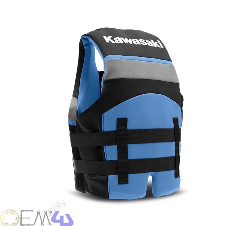 Kawasaki Genuine Jet Ski Ignite Neoprene Vest Blue K304-7533-BL
