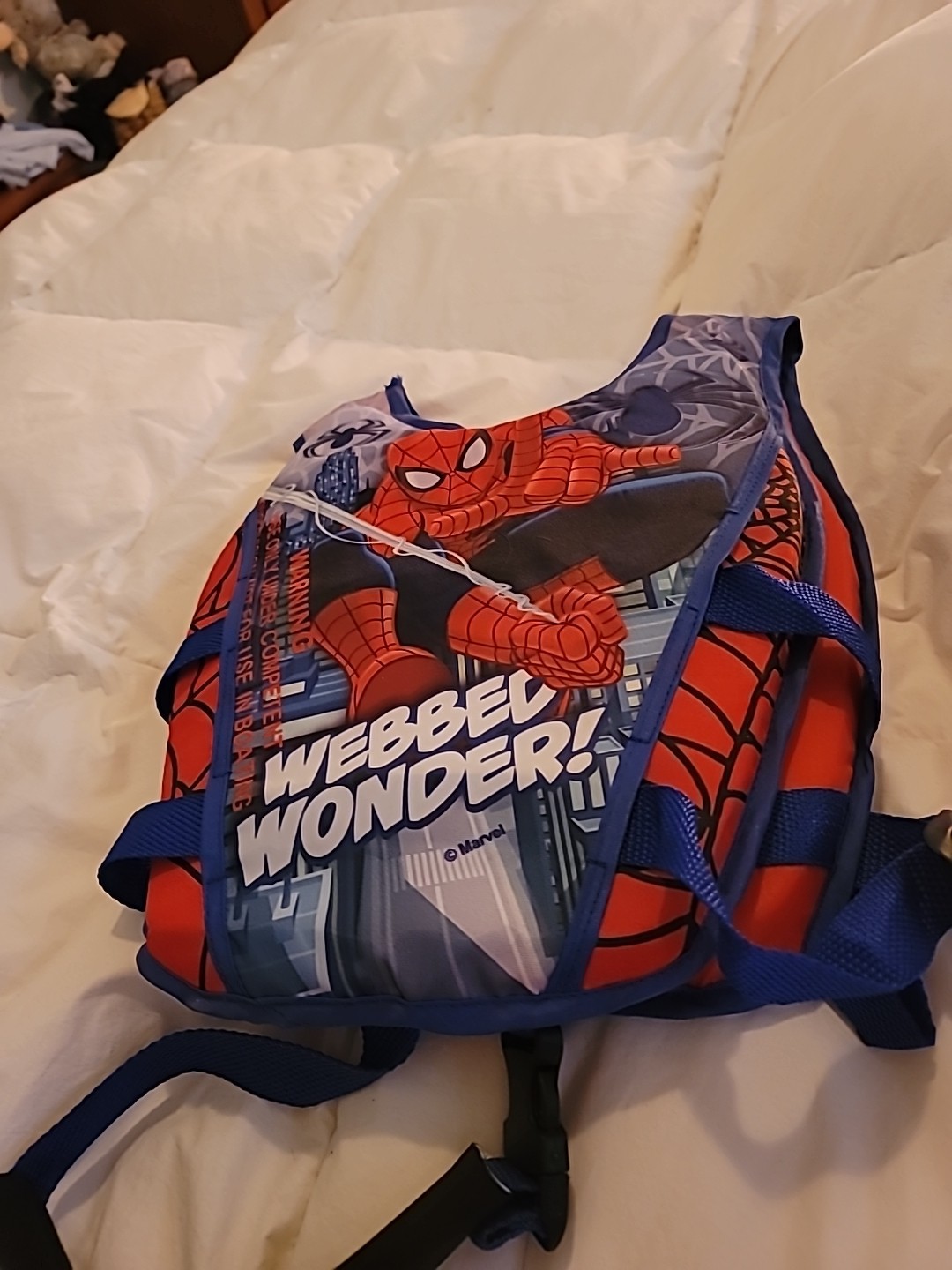 Childs 3 To 5 Years Flotation spider Man Vest M 15 To 25 Kg
