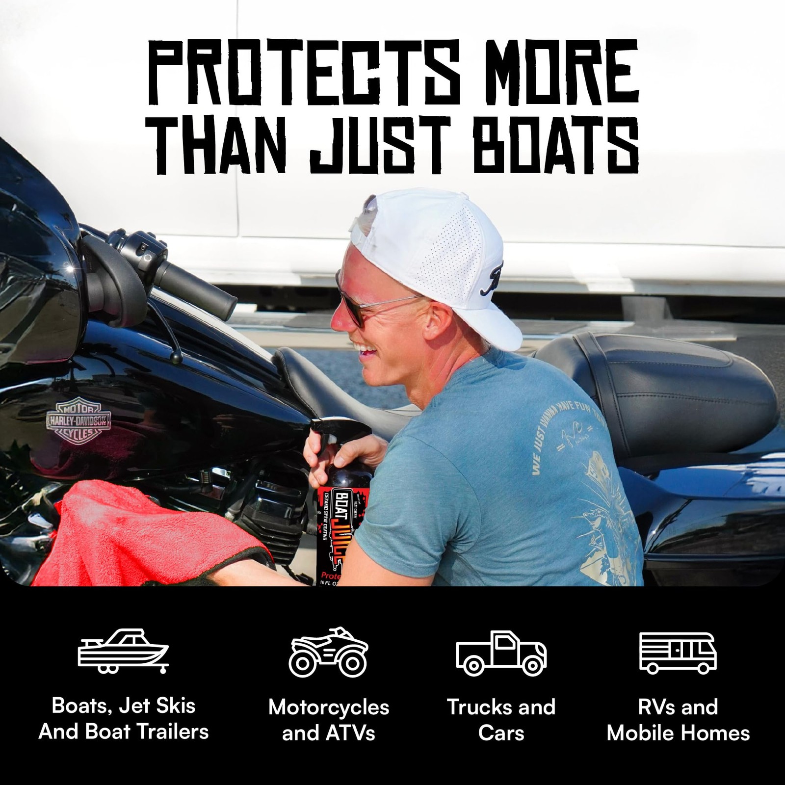 Boat Juice Protection Ceramic Coating | 16 Fl Oz (Pack of 1), Clear