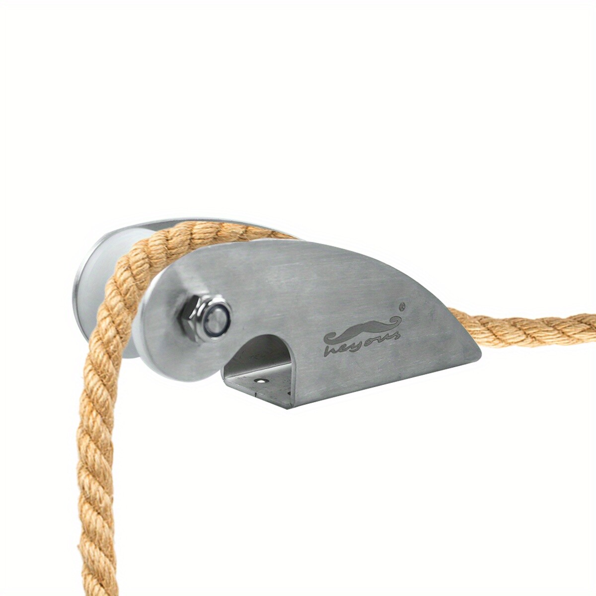 Stainless Steel Heavy Duty Bow Anchor Rubber Roller for Boat Marine Yacht Dock