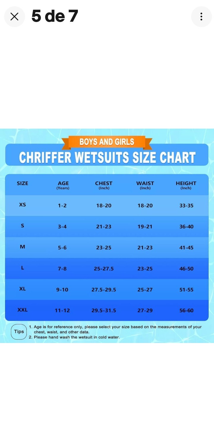 Chriffer Unisex Child Wetsuits Wet Suits 2mm Neoprene Thermal Pink XL (9/10)