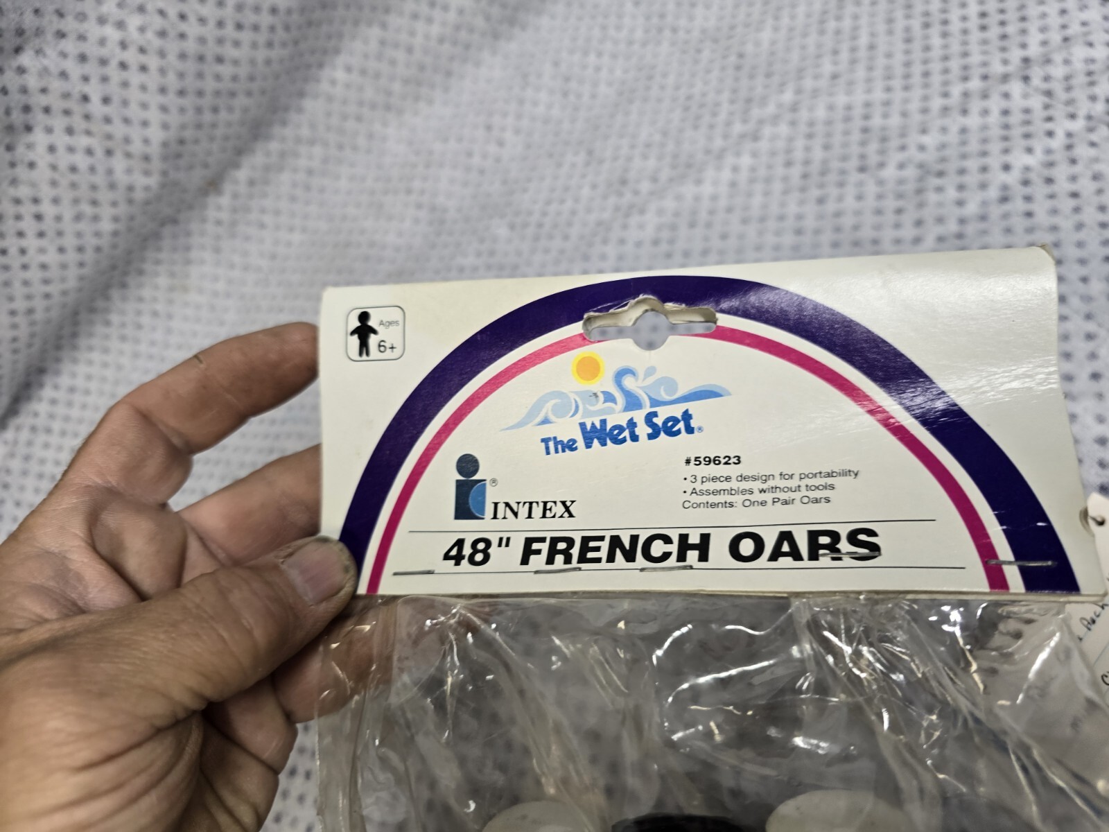 Intex 48″ 3 Piece Plastic Oars For Boats & Canoes