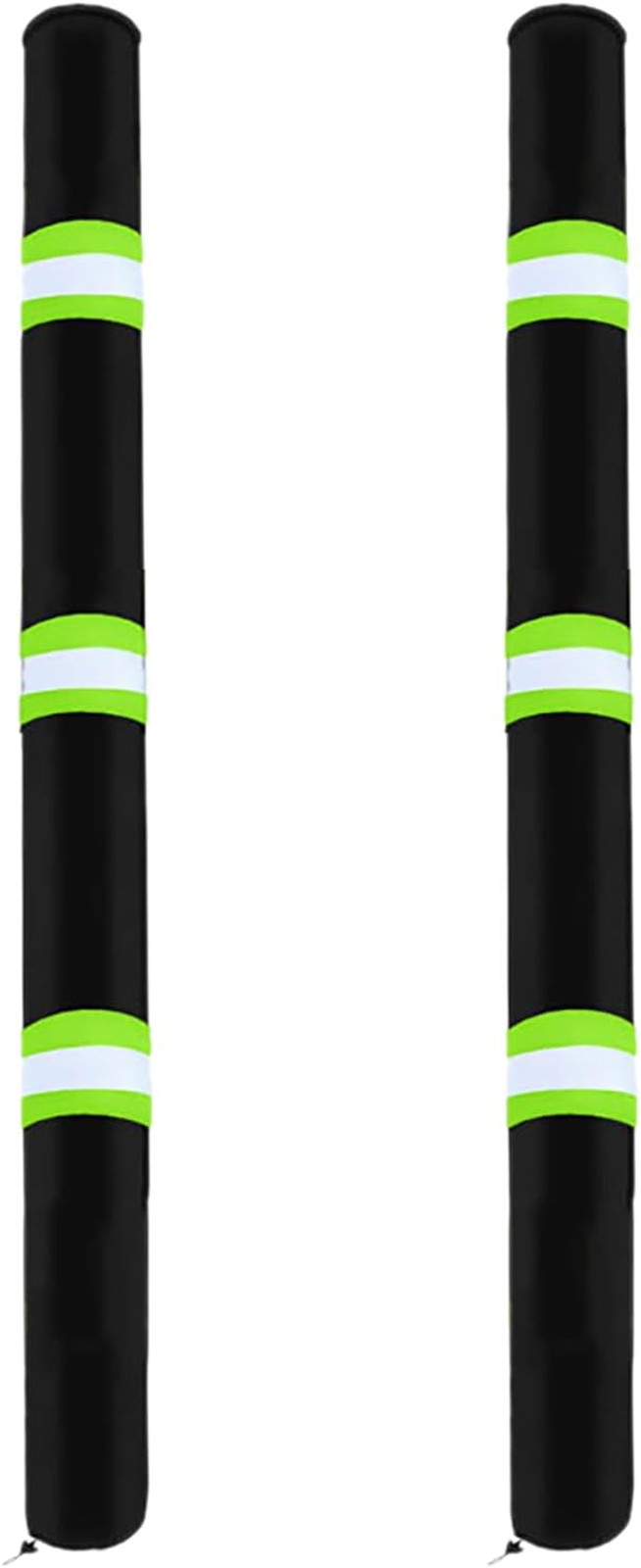 2Pcs with Reflective Stripe Boat Trailer Guide Pole Covers,For Pontoon Fishing B