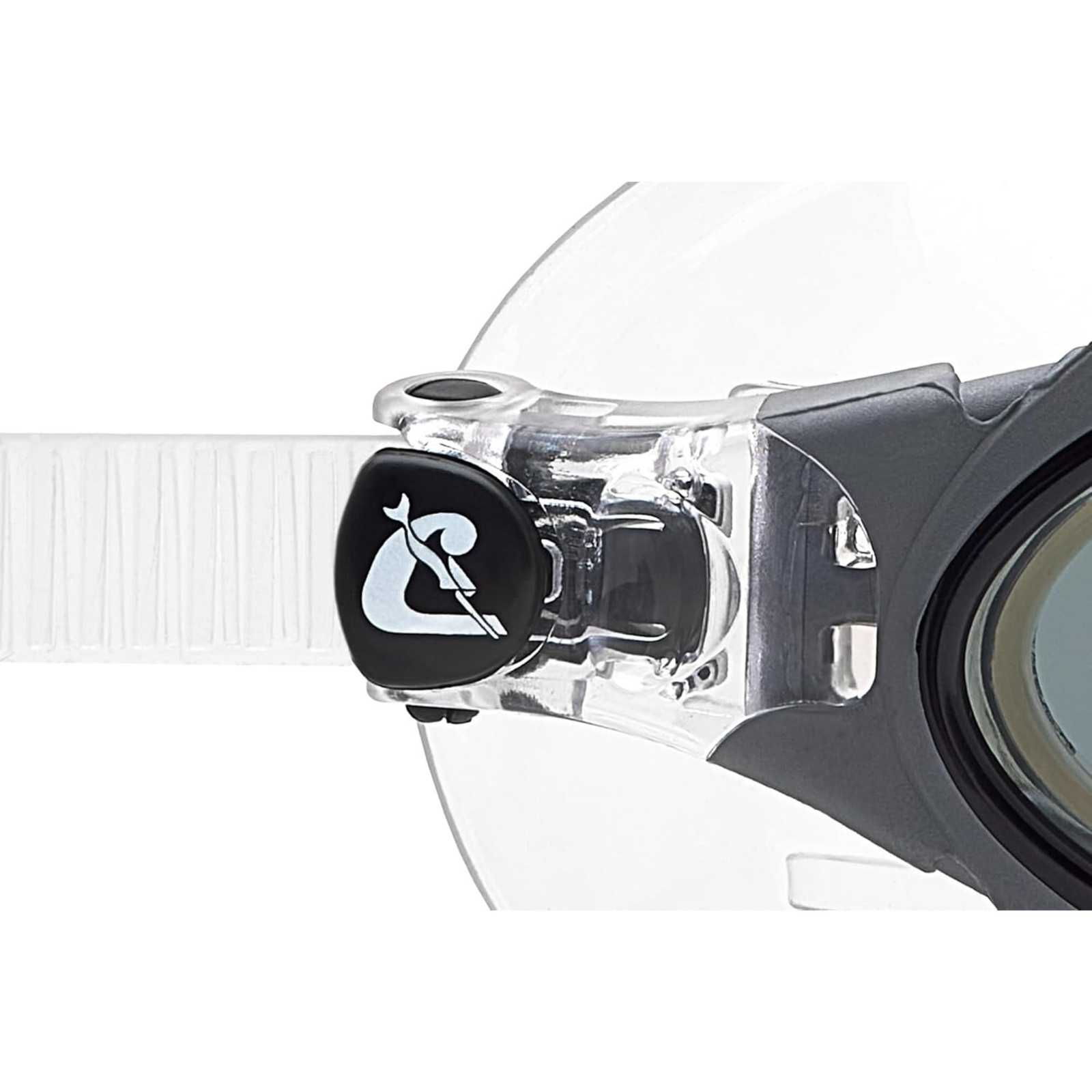 Cressi Adult Anti-Fog Swim Long Lasting Goggles, Clear/Black/Silver Smoked Lens