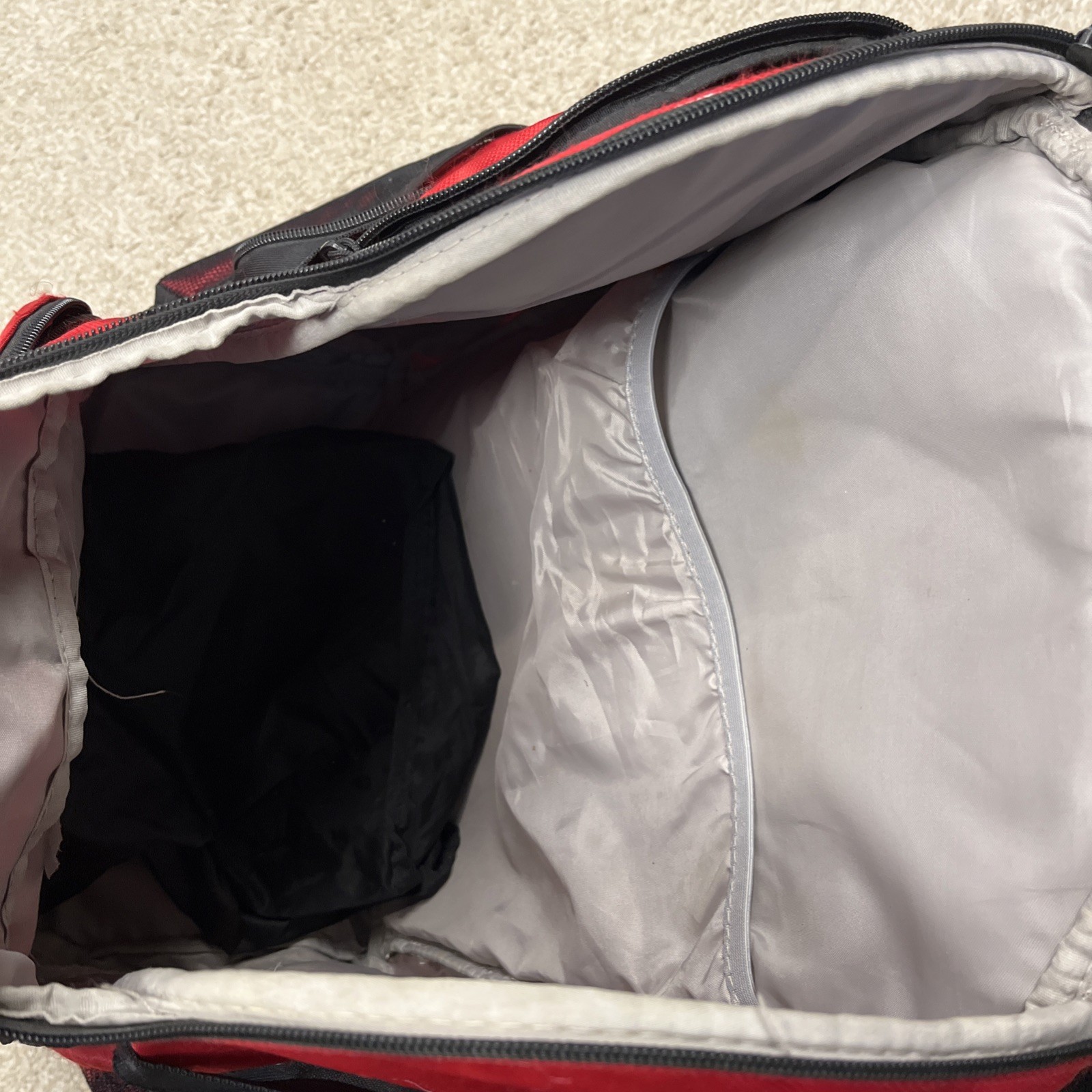 Speedo 35L Teamster Large Swim Backpack Red with Dirt Wet Compartment