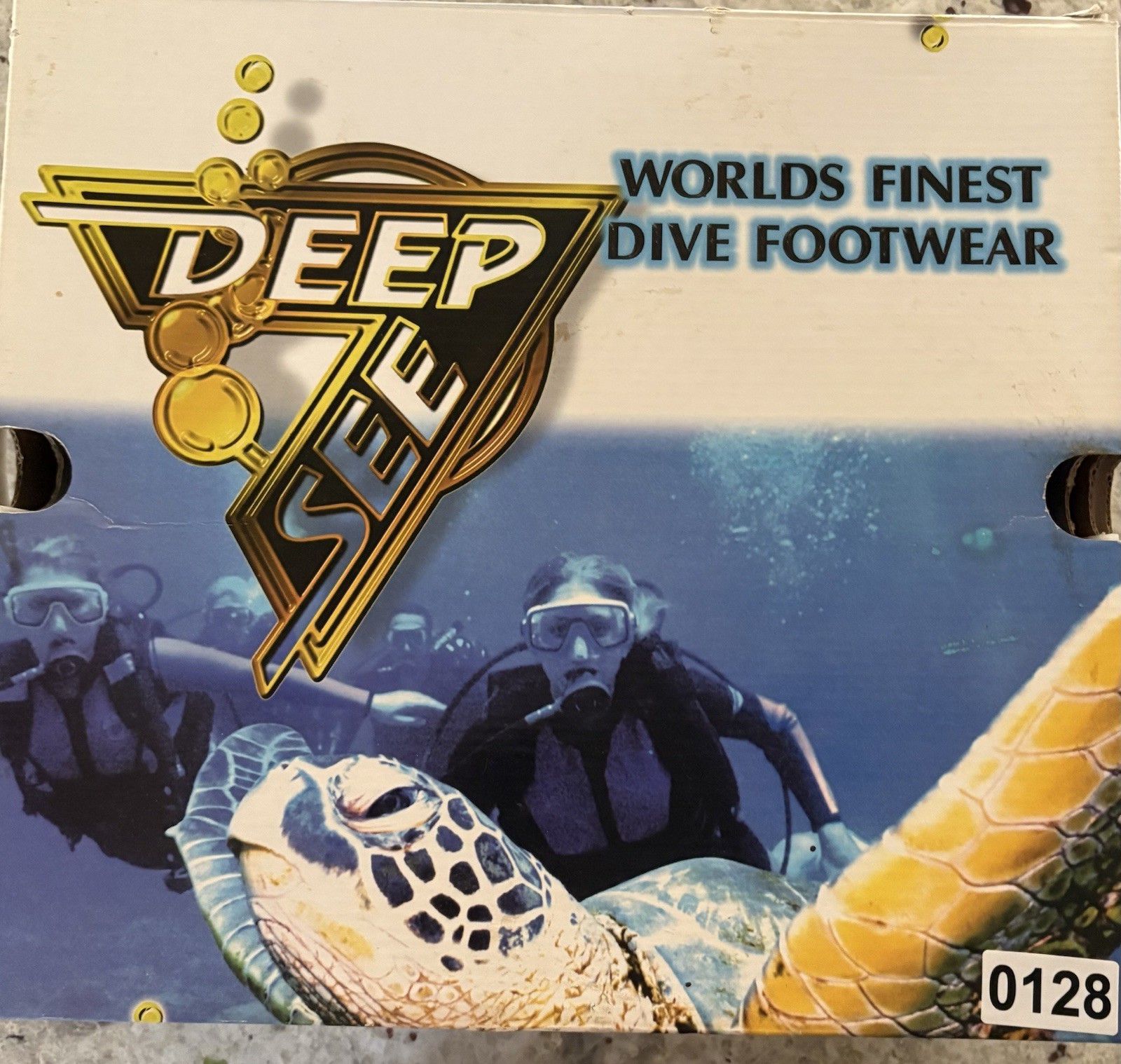 Deep See Worlds Finest Dive Footwear Men’s Black Scuba Boots Size 10 New
