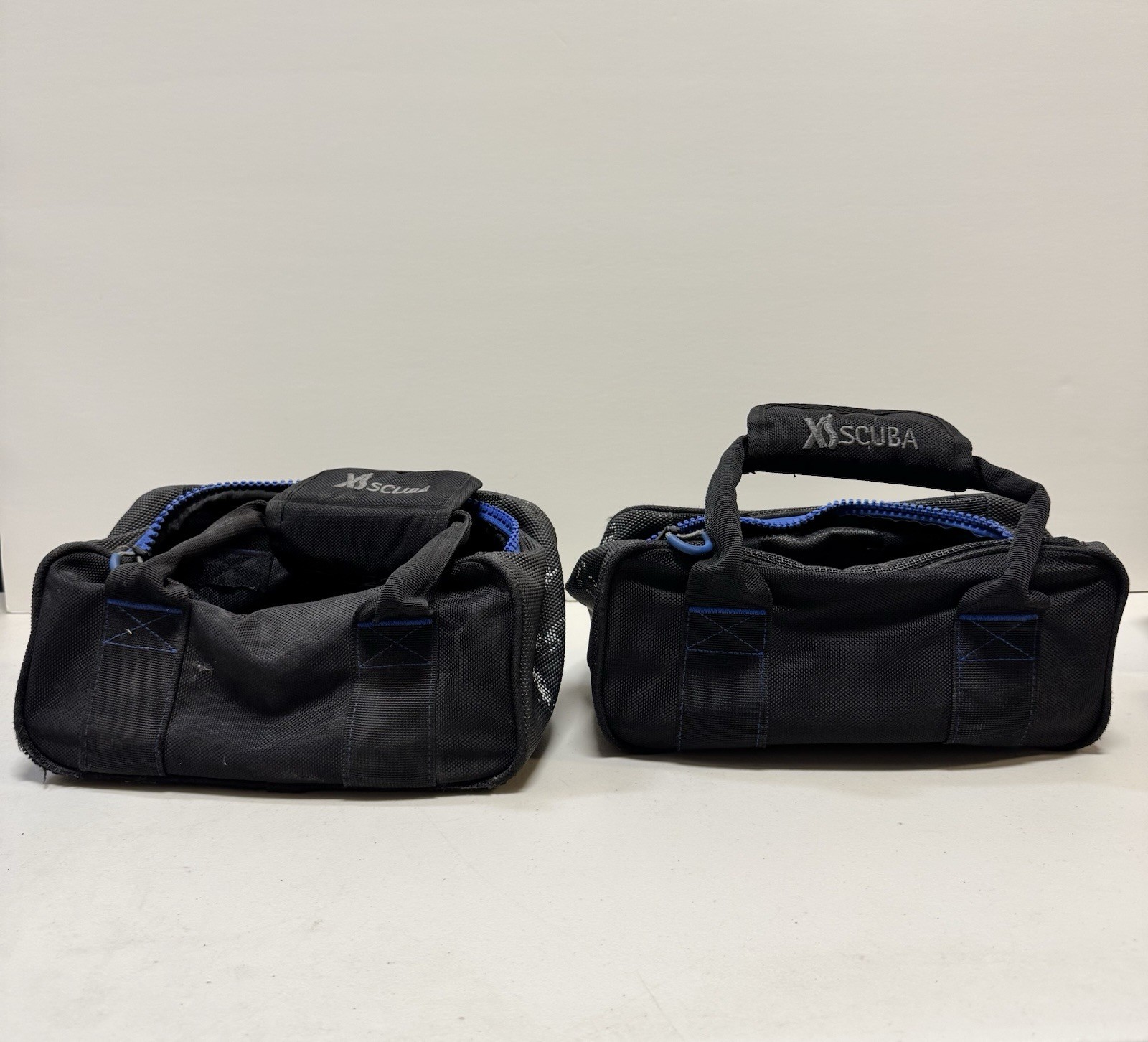 XS Scuba Weight Bags With Dive Weights USED (X9) LOT 28lbs