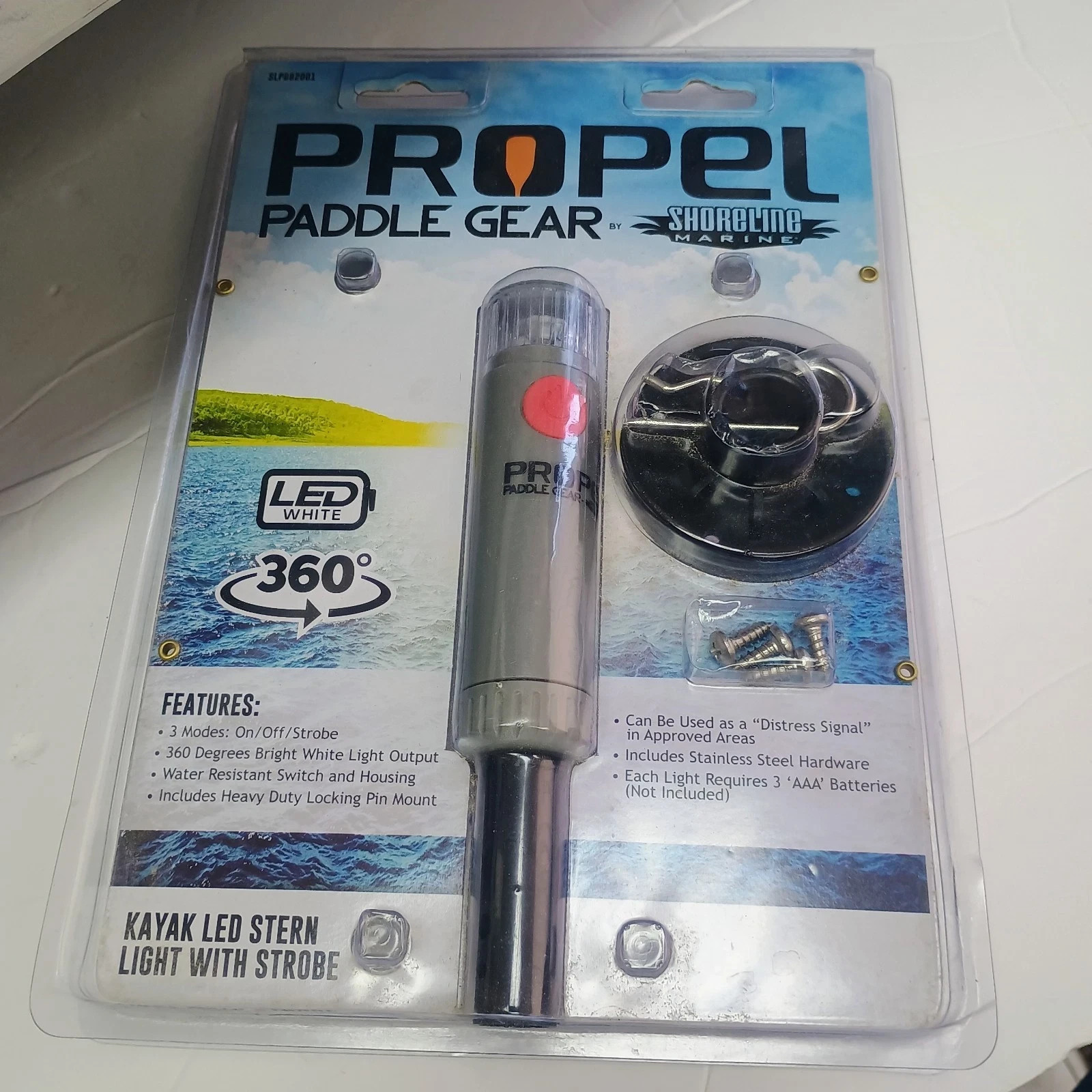 Kayak SLPG92001 Propel Paddle Gear Kayak Led Stern Light w/ Strobe Boat Canoe