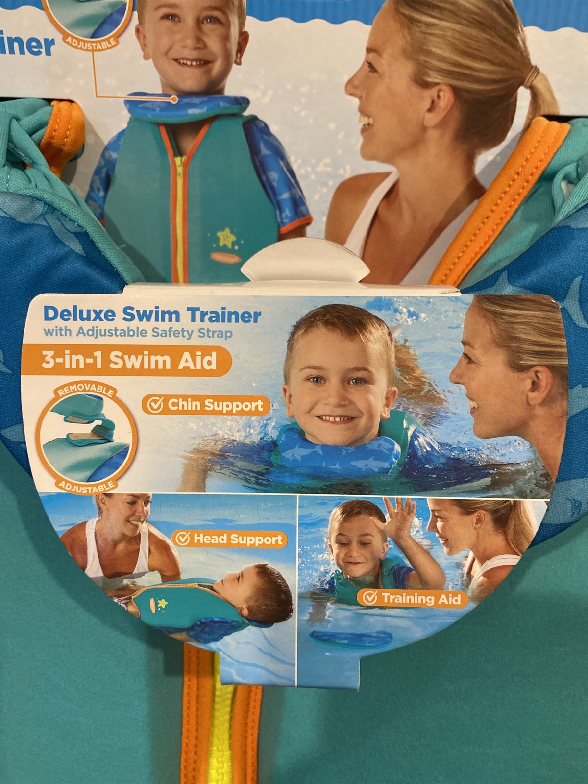 SwimSchool Deluxe Swim Trainer Level 2 up to 50 pounds Brand New!