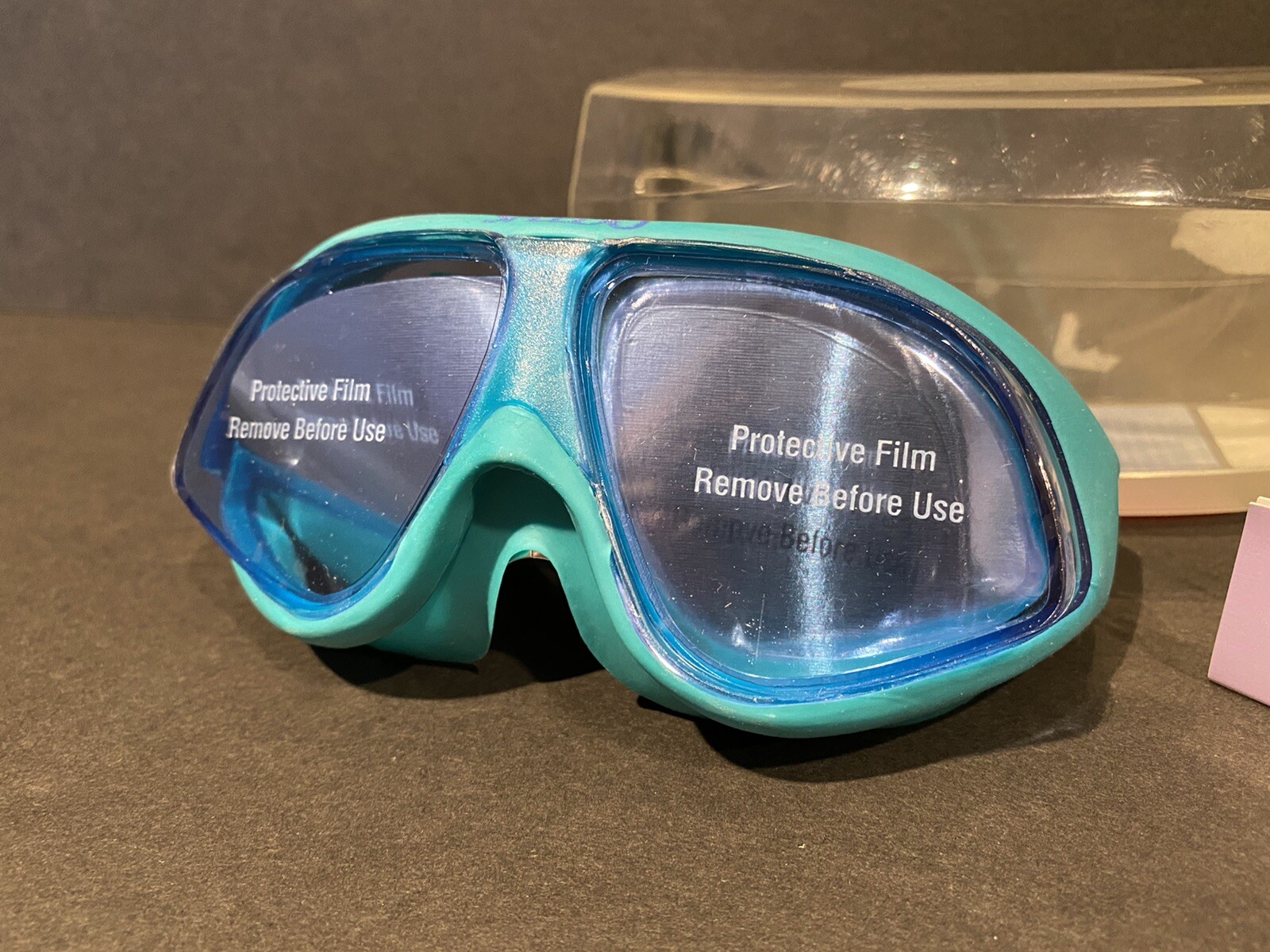 Speedo Jr. Mini Mask Kids Swim Mask Blue Sea 1996 BRAND NEW SEALED IN CASE!