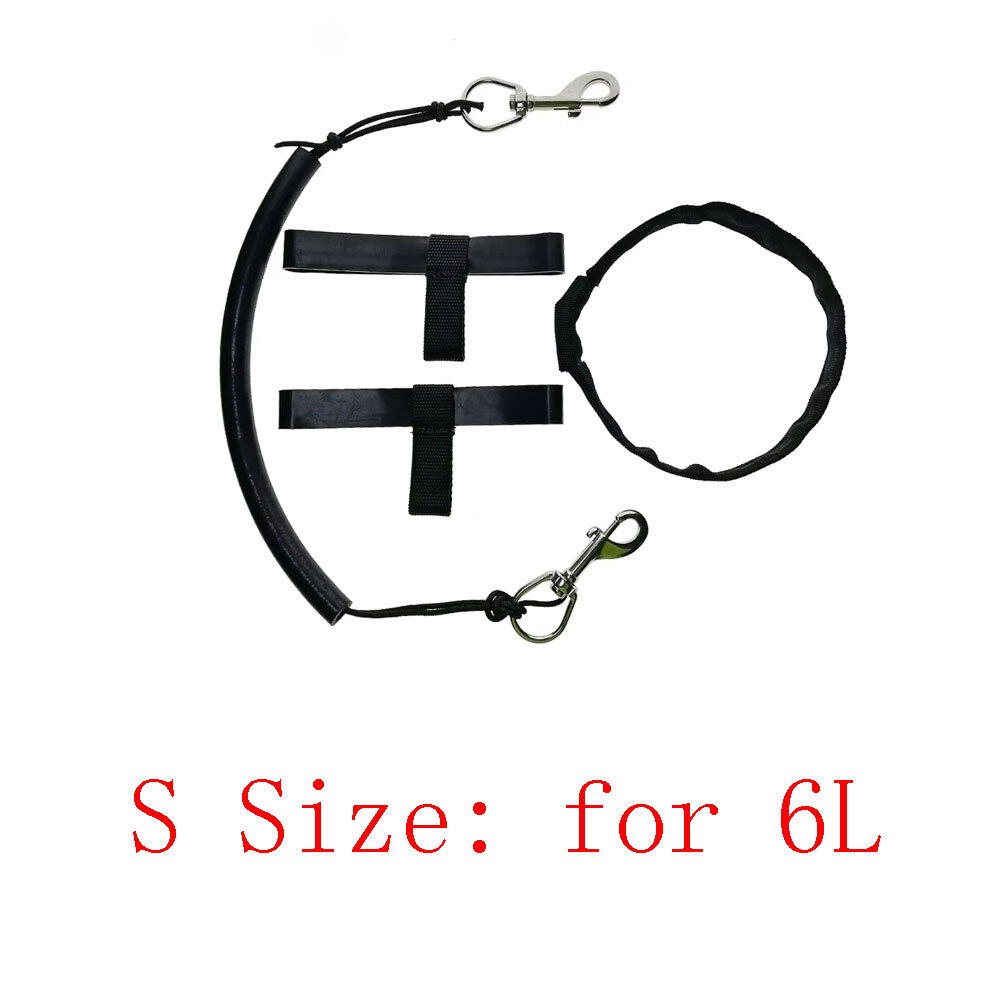 Scuba Sidemount Tank Rigging Cylinder Stage Bottle Rigging Tank Strap Kits