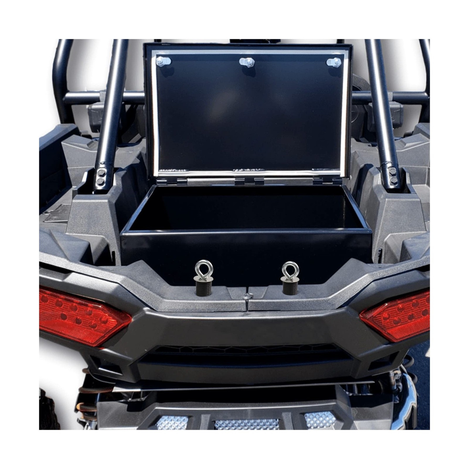 Tie Down Anchors Rubber Bed Anchors Compatible with Polaris RZR Sportsman ACE…