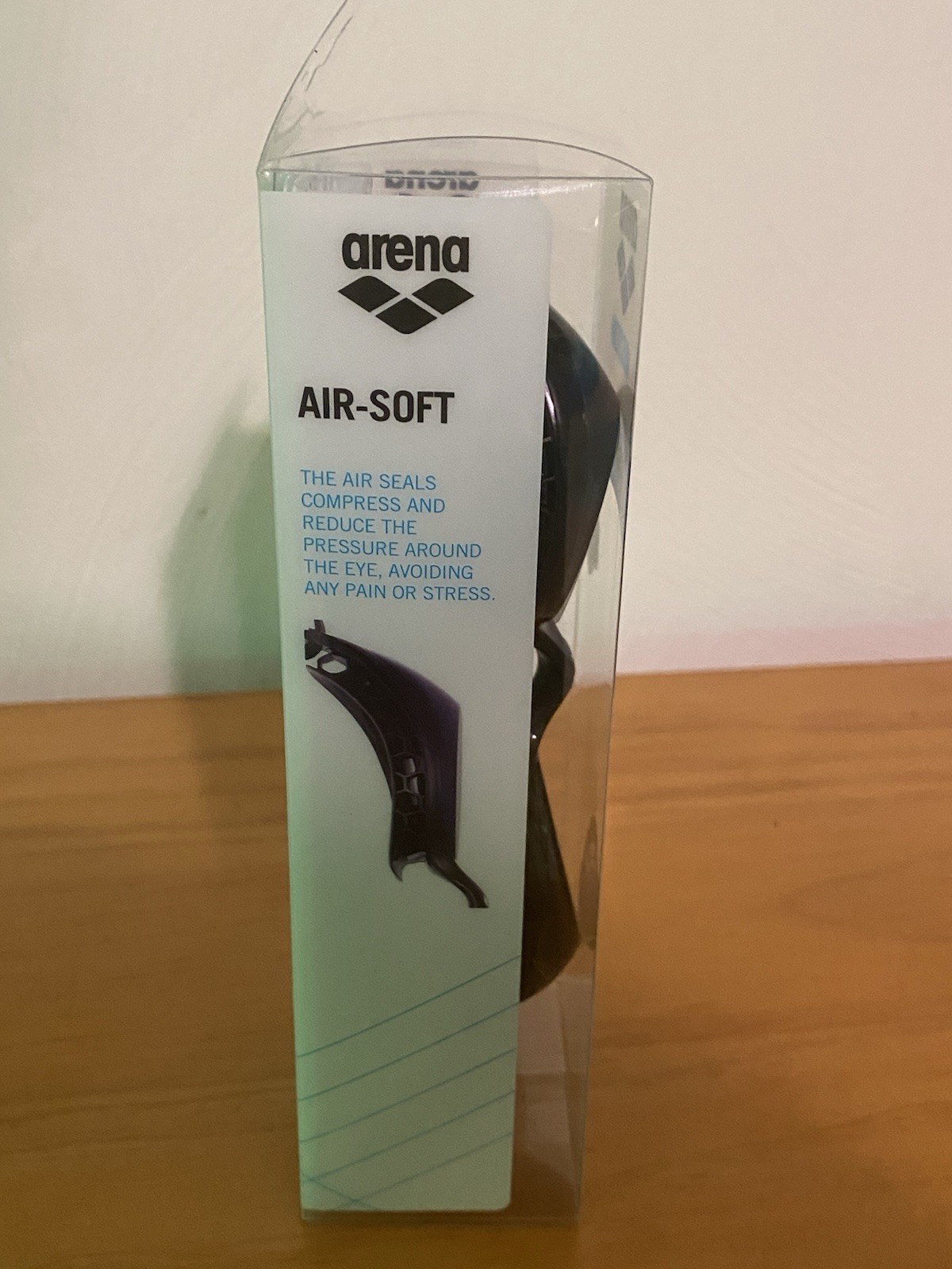 Arena Air Soft Swimming Goggles Smoked Black Extra Light Fit One Size