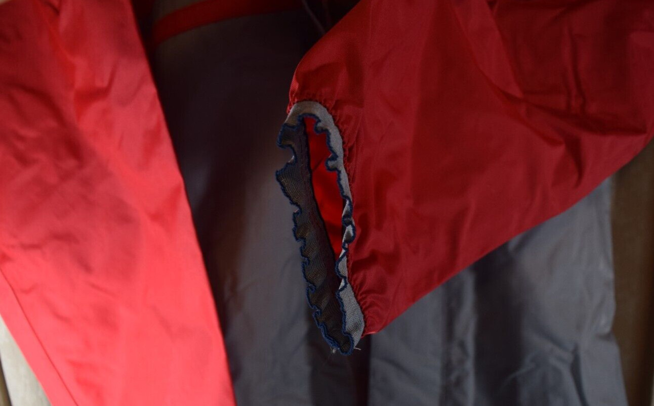 Henri Lloyd Nylon Sailing Boating Suit Red/Gray Crown Proofed BRI-Nylon