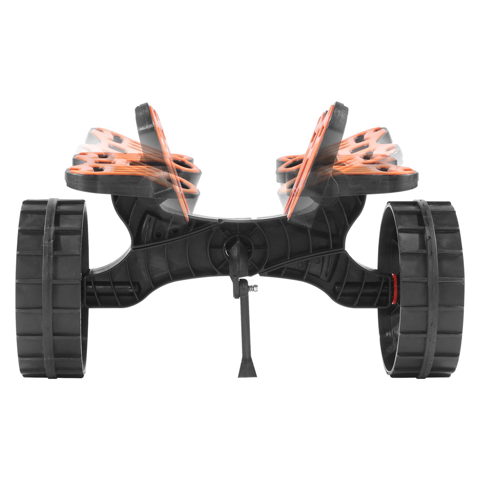 Foldable Kayak Cart, 300 lbs, 10″ Solid Rubber Tires, Ratchet Strap