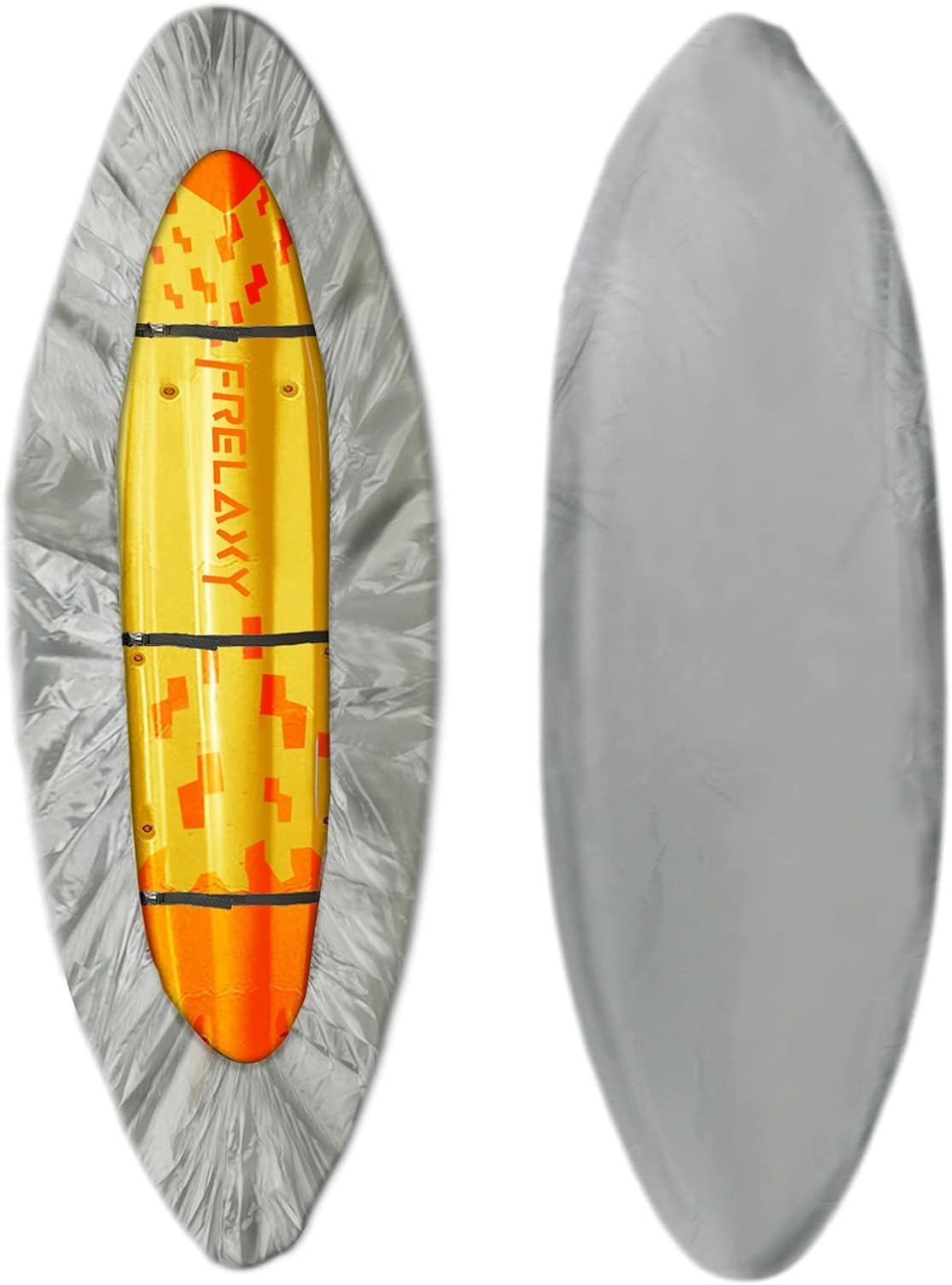 420D Kayak Cover, Heavy Duty Waterproof UV Resistant Kayak Covers