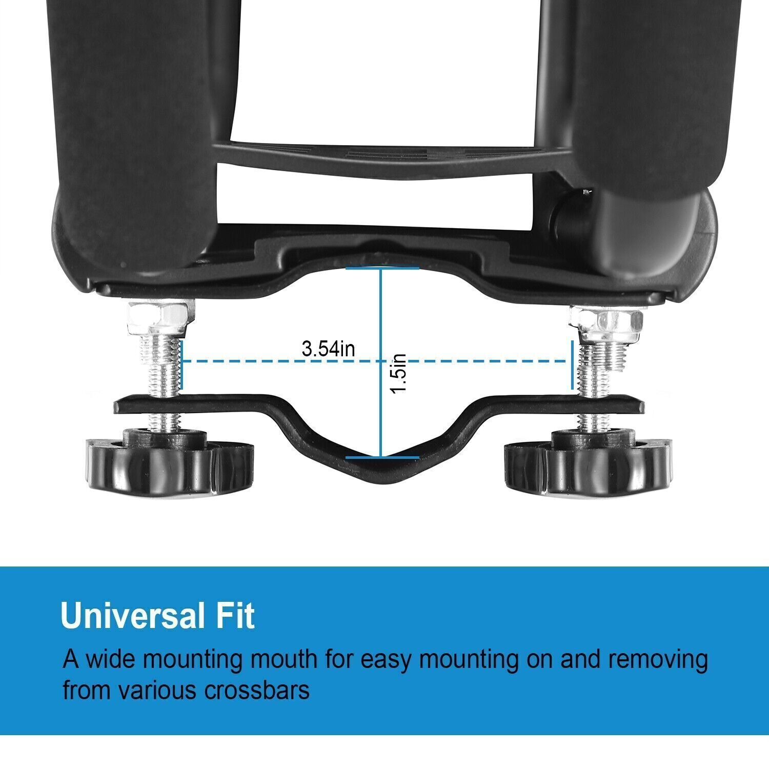 Universal Kayak Carrier 220LBS Load Heavy Duty Boat Car Roof Mount J-Bar Rack